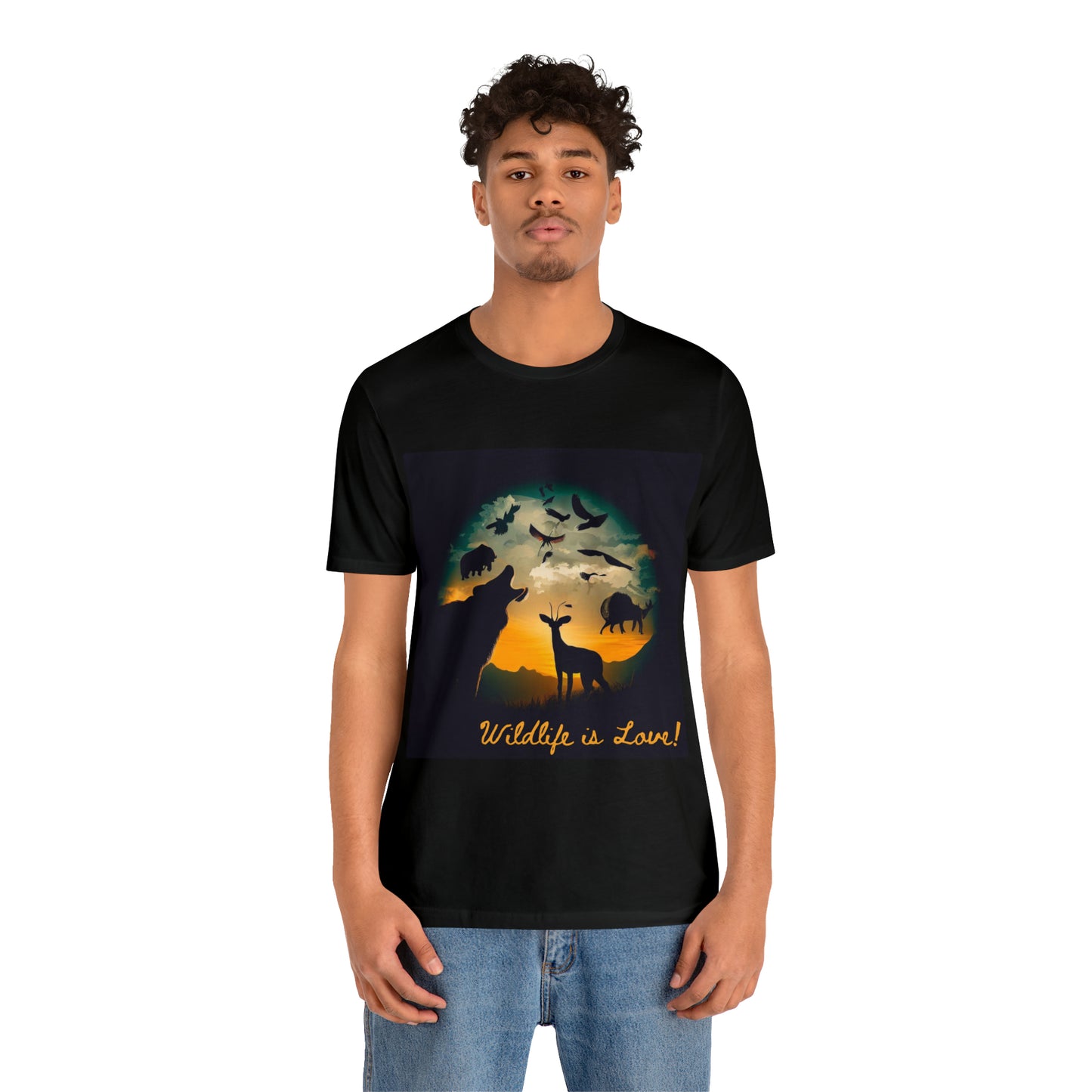 Nature's Companions: Wildlife Lover Unisex Tee | Creature Enthusiast T-Shirts