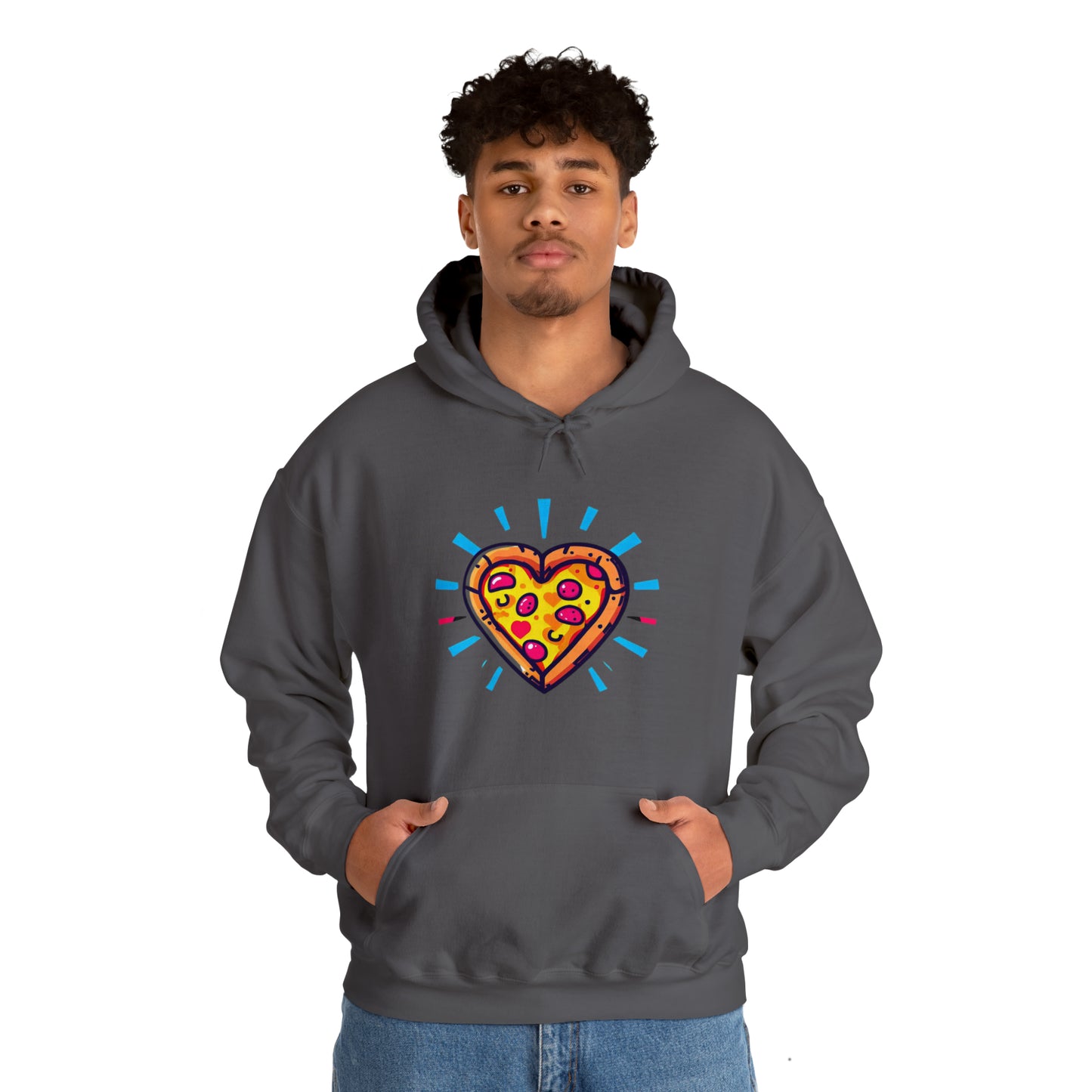 Slice of Love: Pizza My Heart Unisex Hoodie | Pizza Passion Hoodies