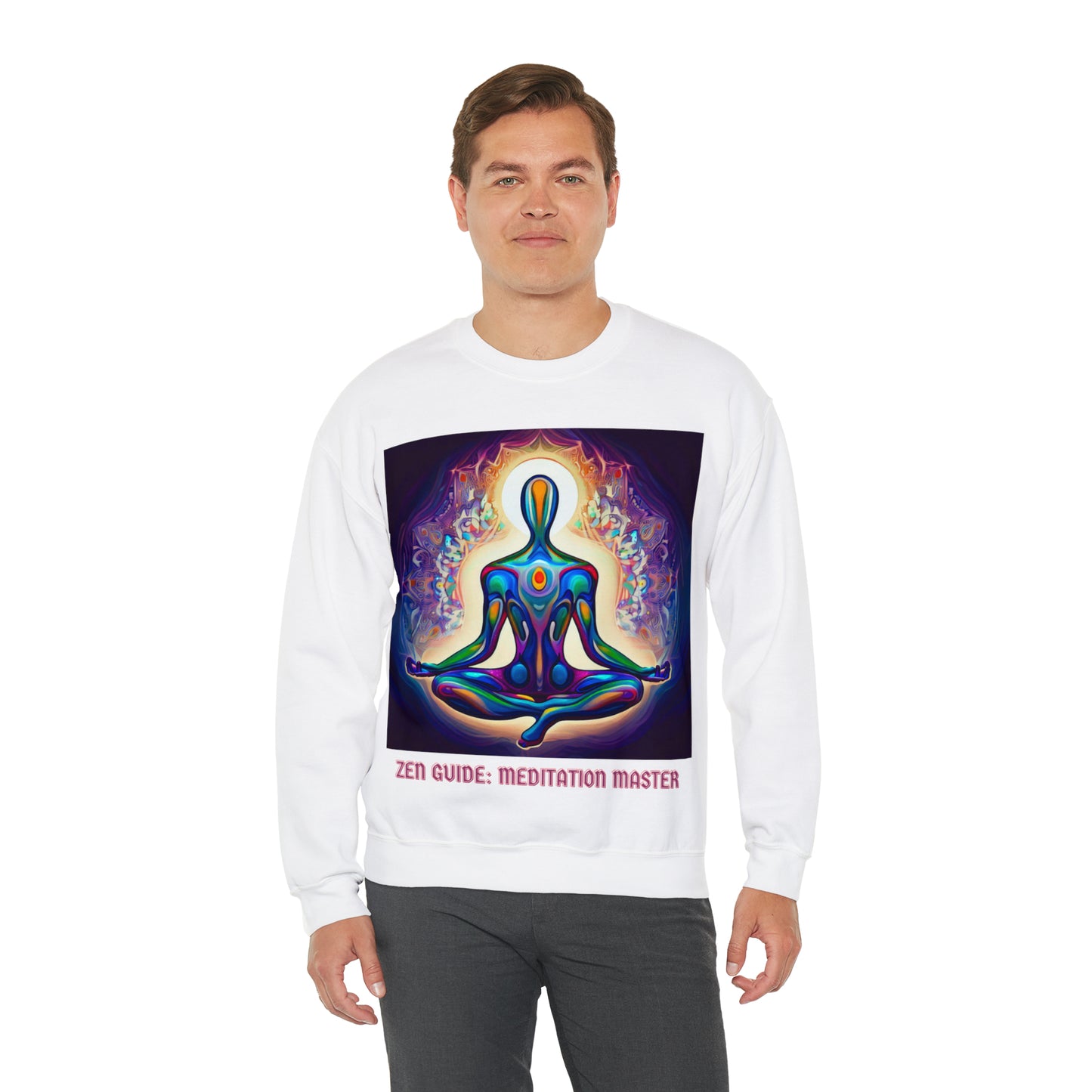 Zen Guide Sweatshirt | Meditation Master Unisex Sweatshirt