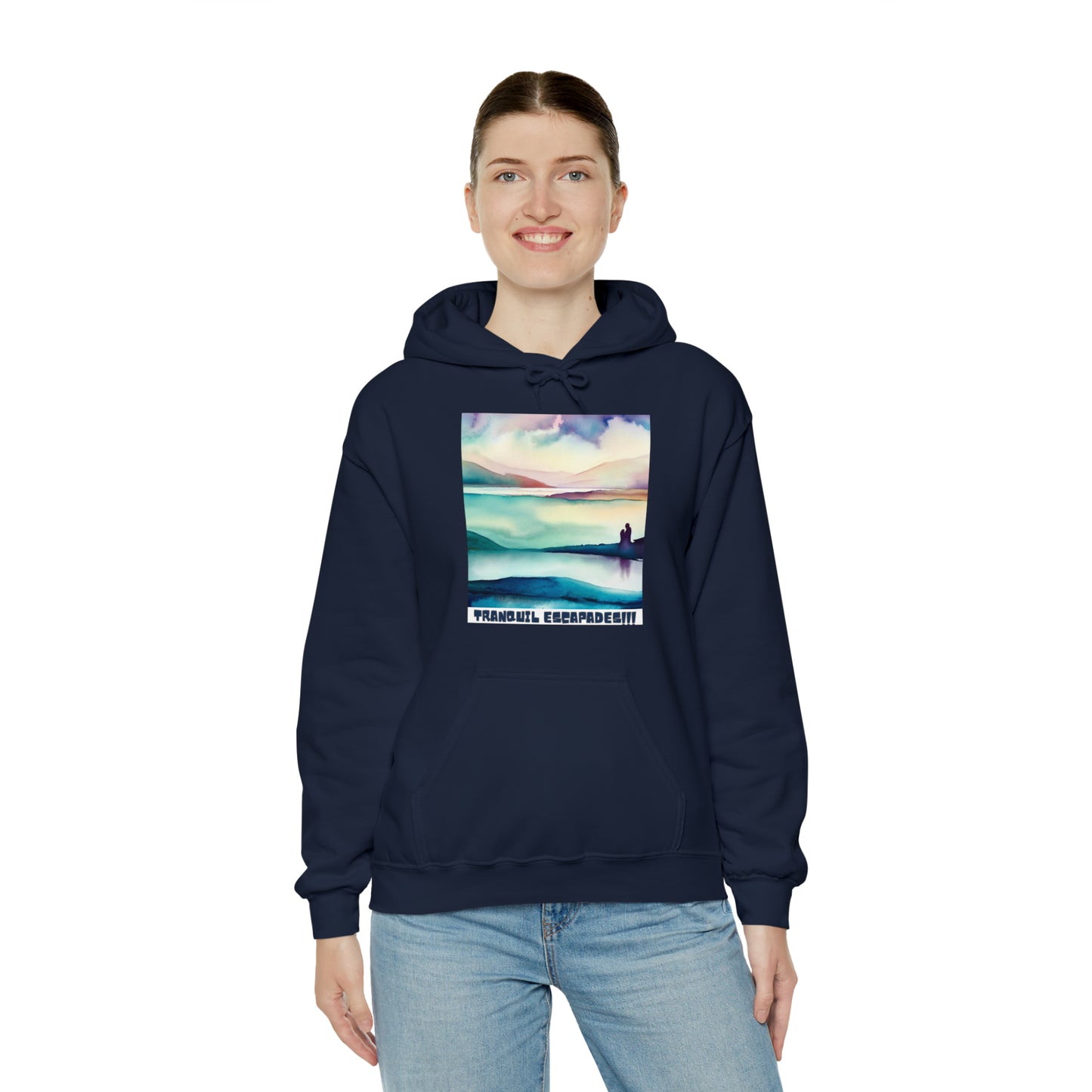 Tranquil Escapes: Serenity Seeker Unisex Hoodie | Embrace Peace Hoodies