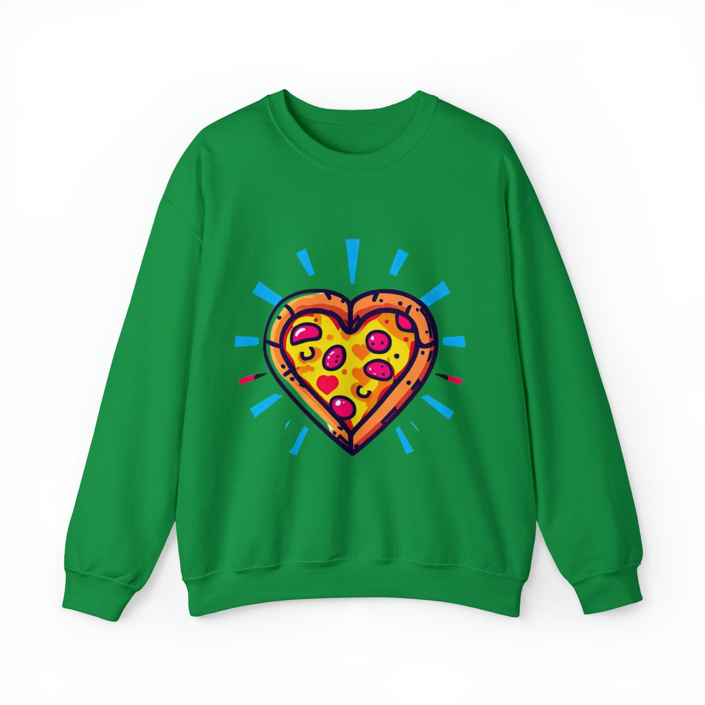 Slice of Love Sweatshirt | Pizza My Heart Unisex Sweatshirt