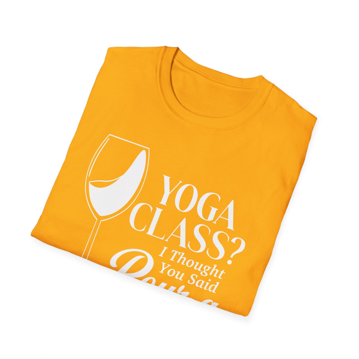 Yoga Class? I Thought You Said Pour a Glass!