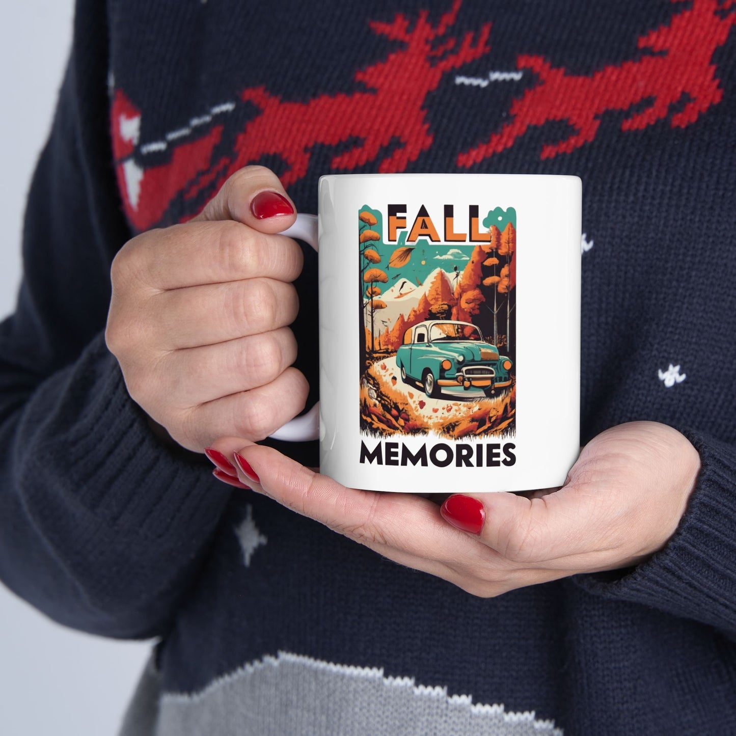 Fall Memories: Autumn Nostalgia Mug | Thanksgiving Treasures Mugs by Be Like No One (BLN1) - The Store