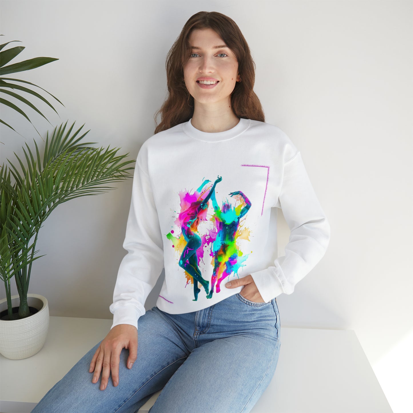 Artistic Anarchy Sweatshirt | Creative Chaos Unisex Sweatshirt