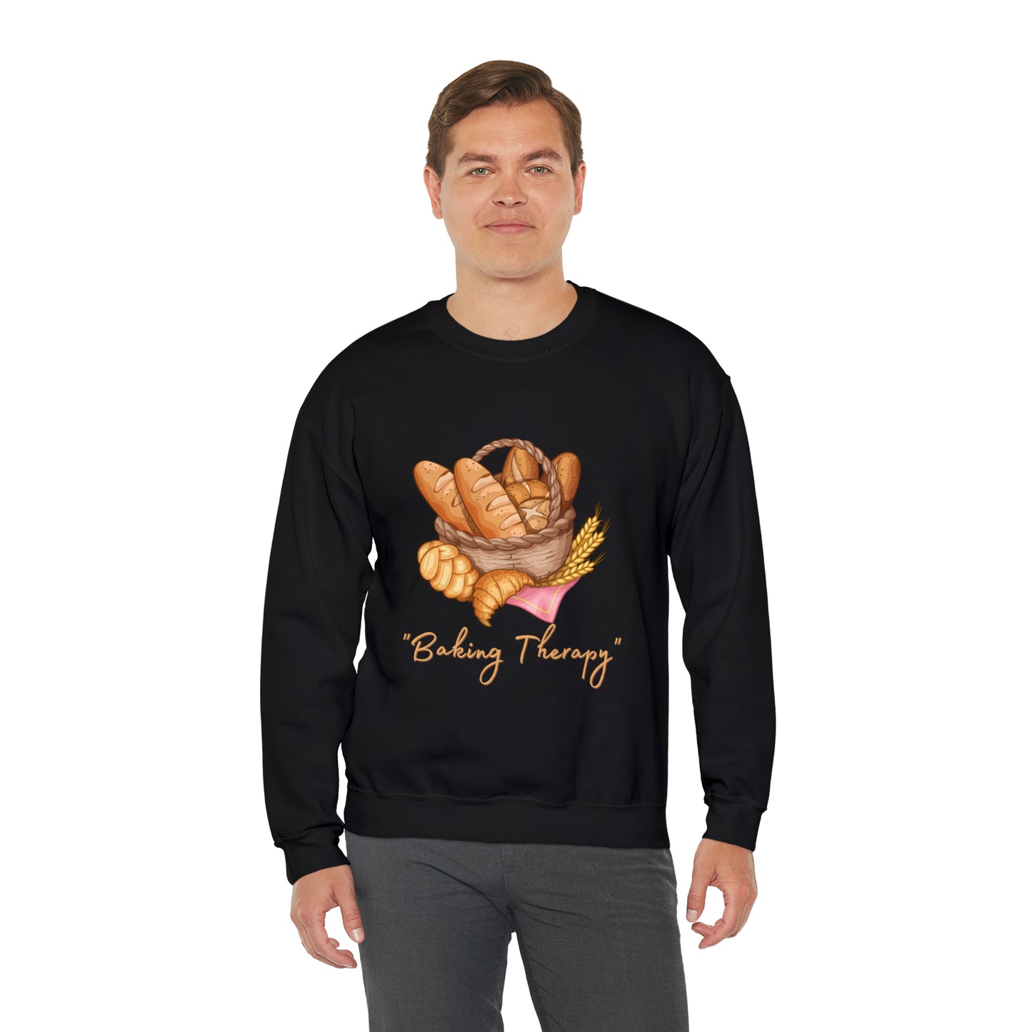 Baking Therapy Unleashed Sweatshirt | Bake Away Stress Sweatshirt