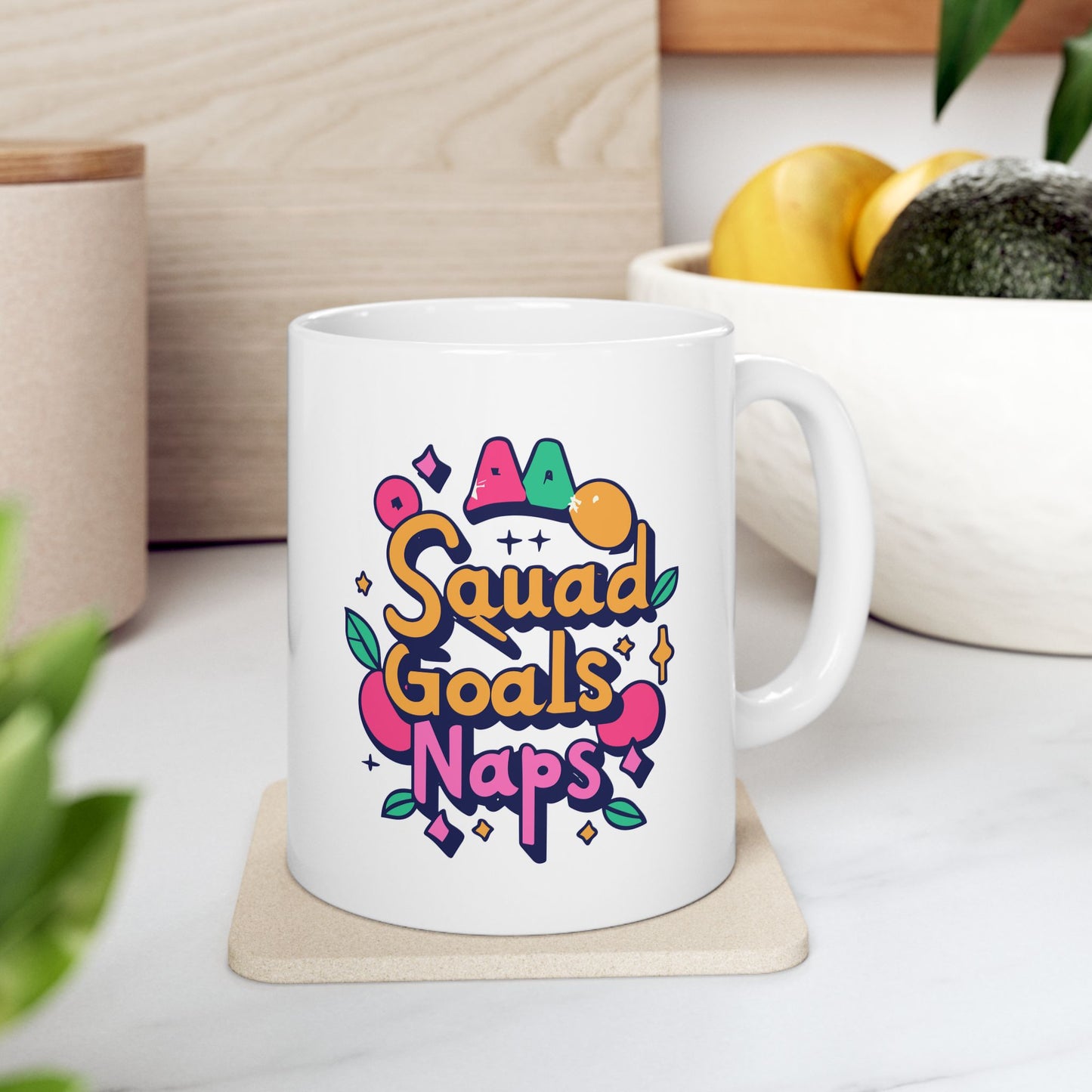 Squad Goals: Naps Mug, Be Like No One (BLN1) Mugs, Ceramic Mug 11oz