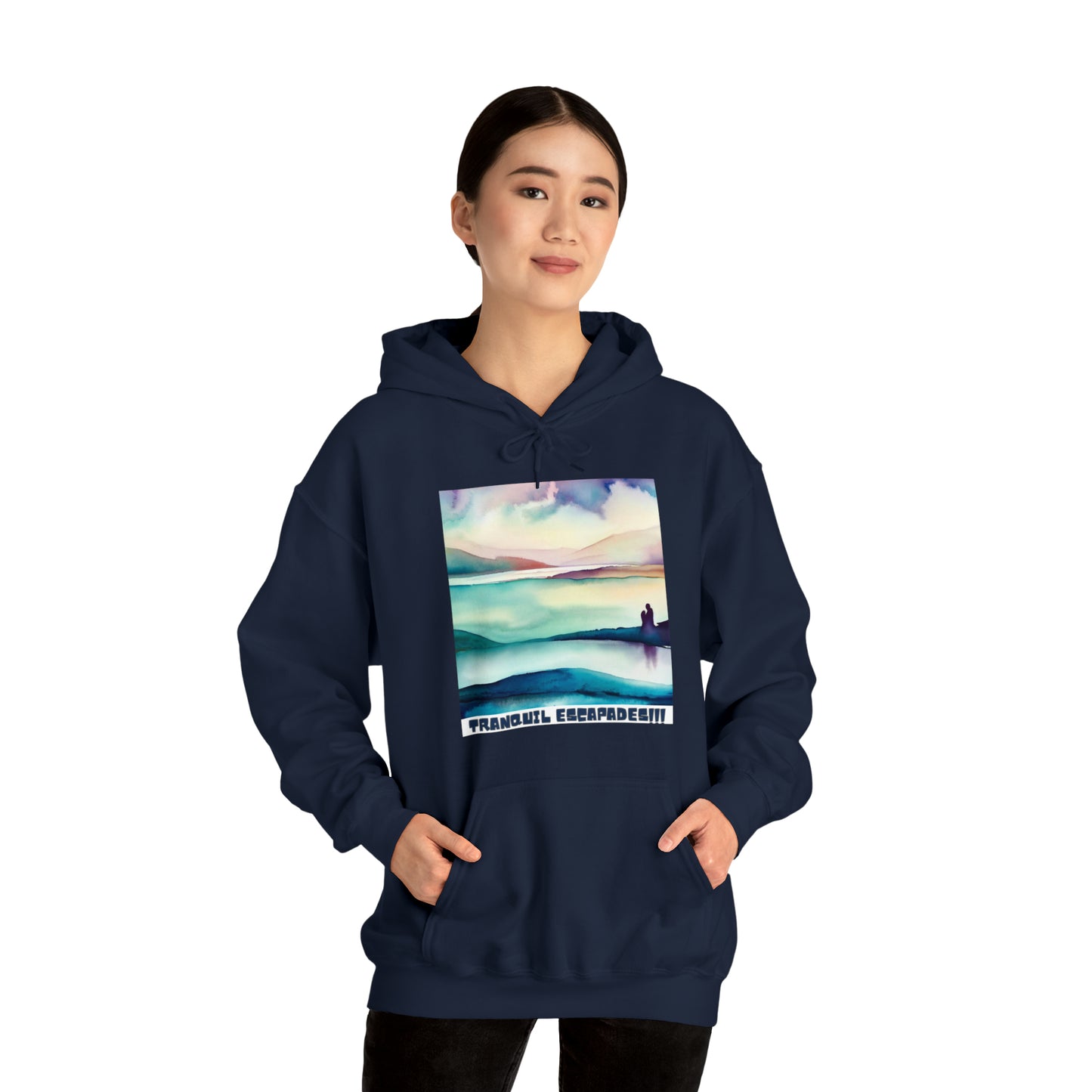 Tranquil Escapes: Serenity Seeker Unisex Hoodie | Embrace Peace Hoodies