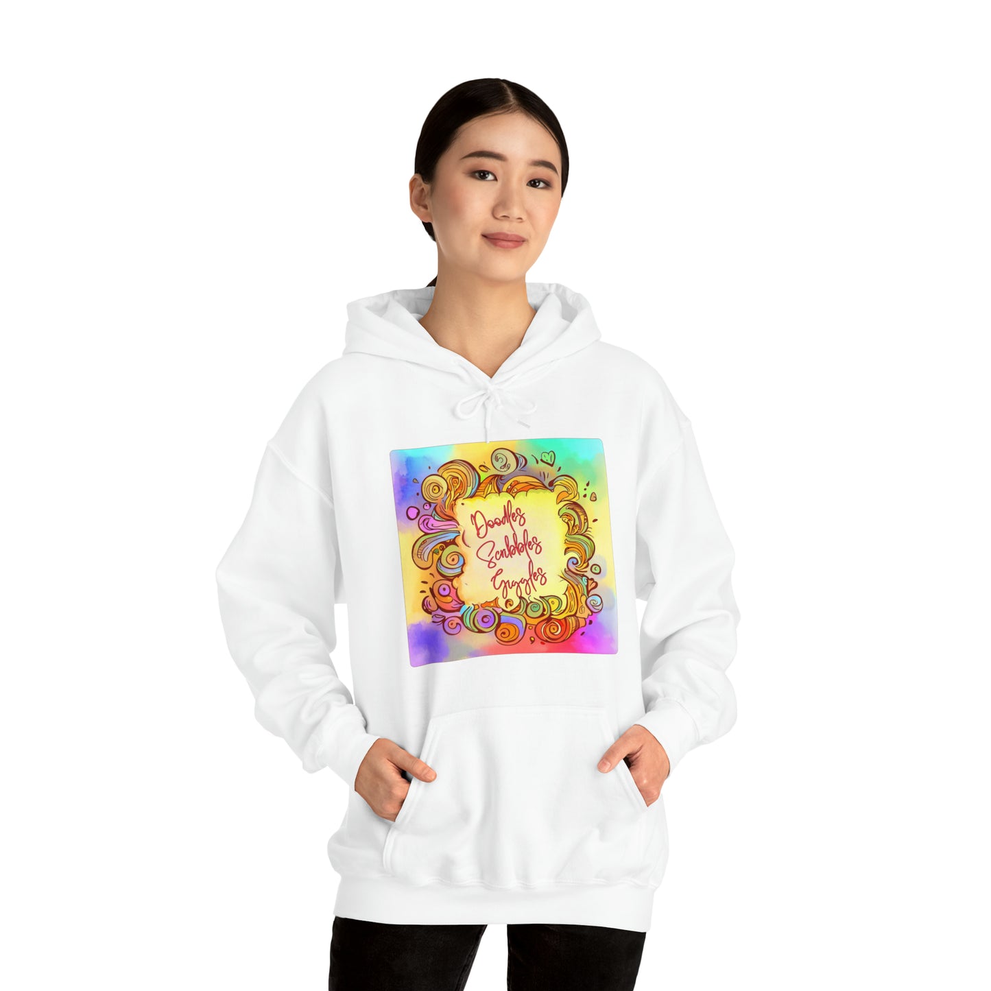 Sketchbook Dreams: Dreams & Doodles Unisex Hoodie | Artistic Reverie Hoodies