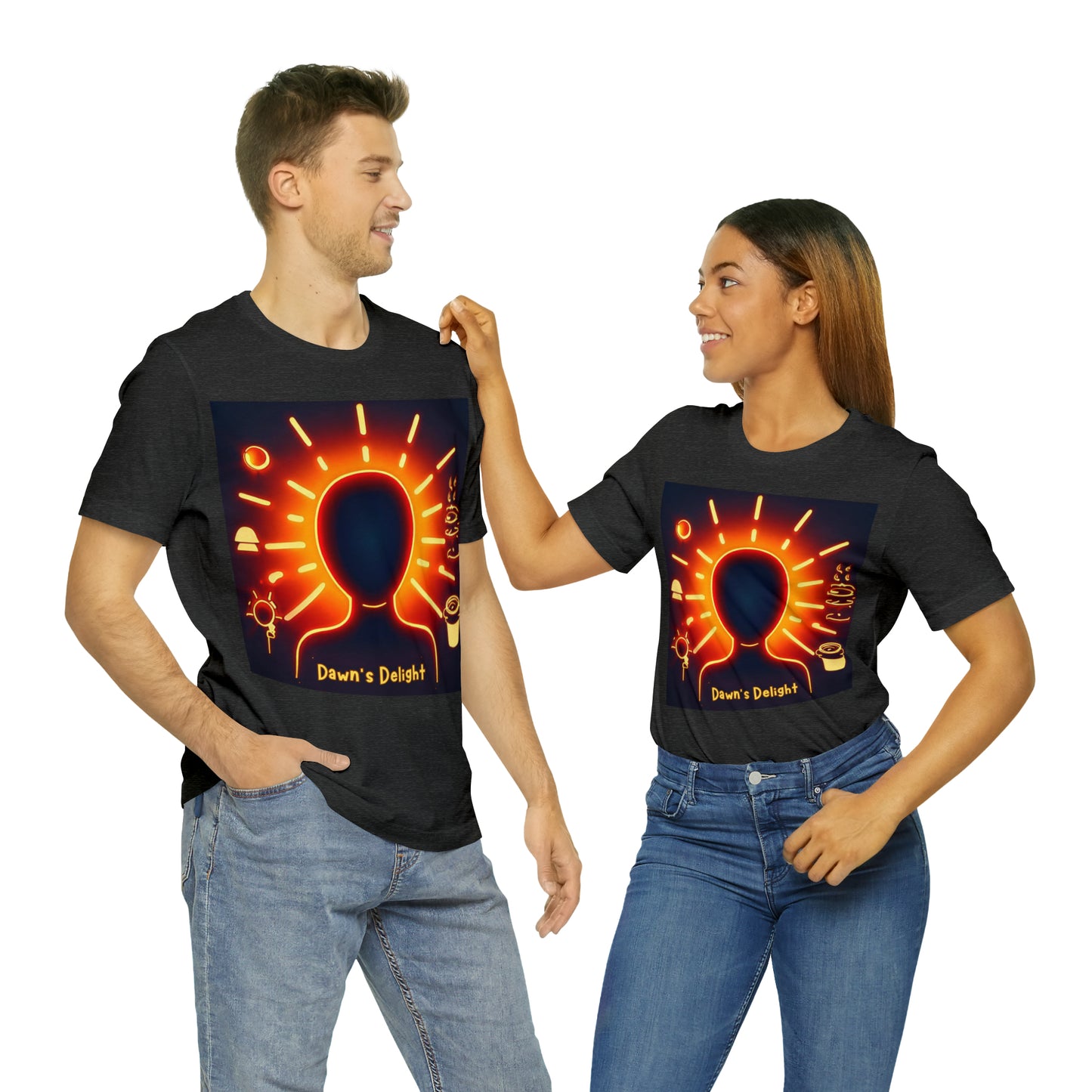 Dawn's Delight: Morning Person Unisex Tee | Sunrise Vibes T-Shirts