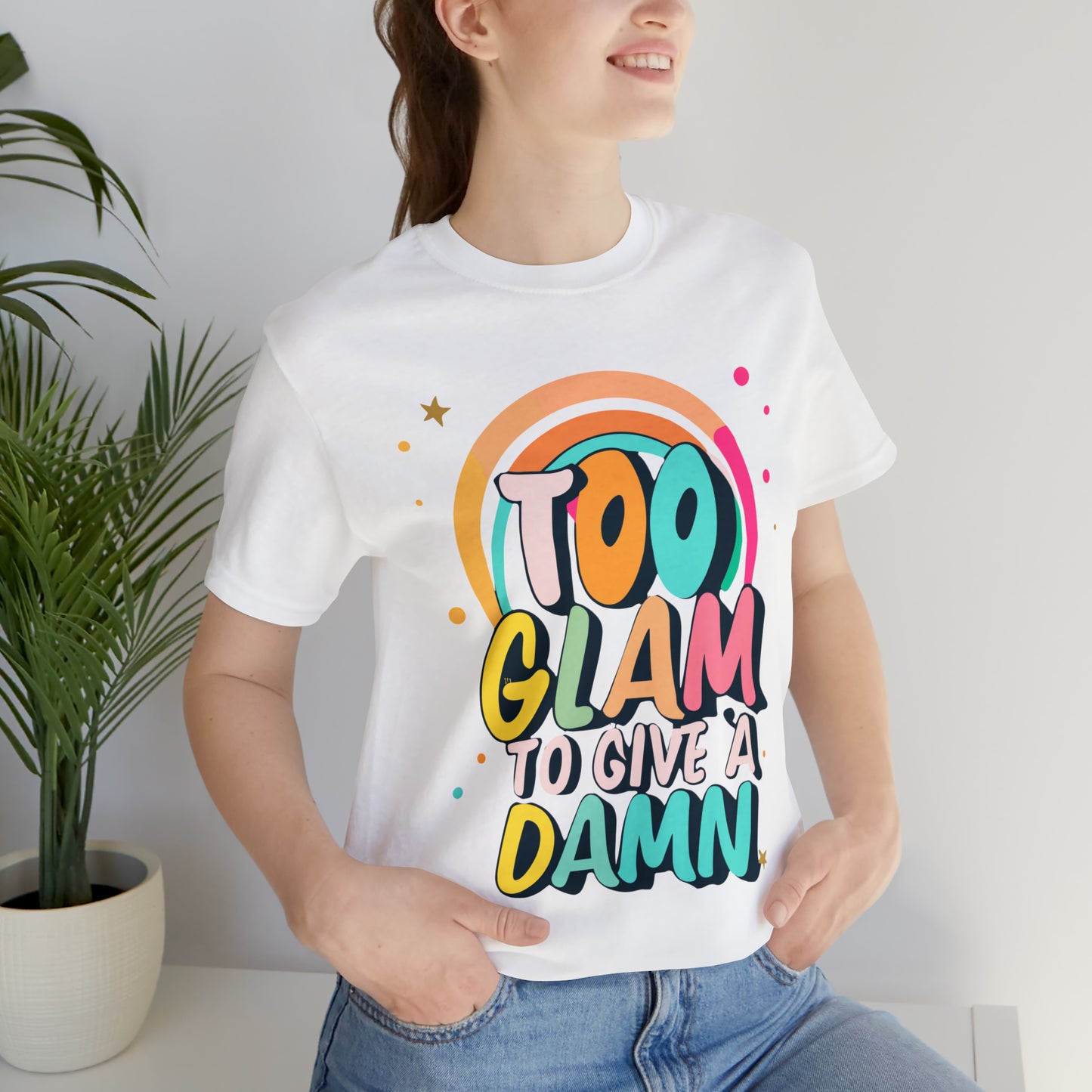 Too Glam to Give a Damn: Get Your Glam Squad Tee Today! | Be Like No One(BLN1) T-Shirts