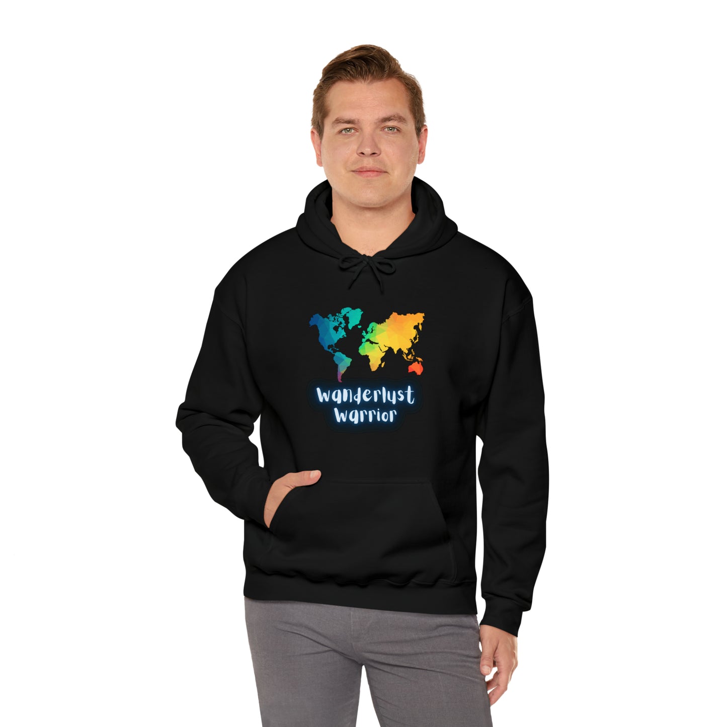 Explore, Wander, Conquer: Wanderlust Warrior Hoodie | Roaming Free Hoodies