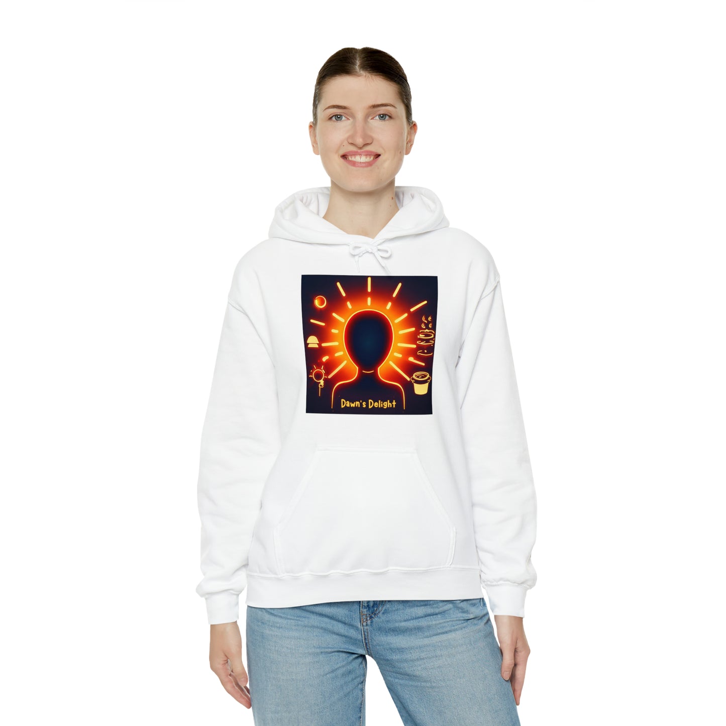 Dawn's Delight: Morning Person Unisex Hoodie | Sunrise Vibes Hoodies