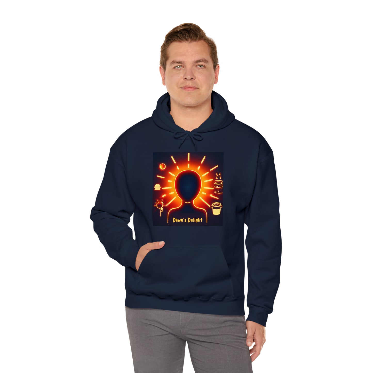 Dawn's Delight: Morning Person Unisex Hoodie | Sunrise Vibes Hoodies