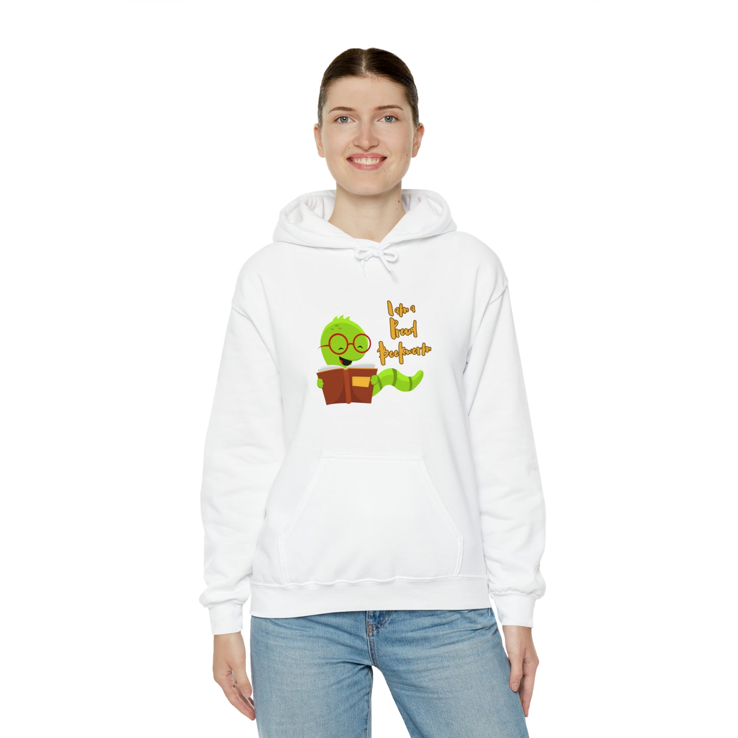 Literary Passion Unleashed: Bookworm & Proud Hoodie | Literary Passion Unleashed Unisex Hoodies