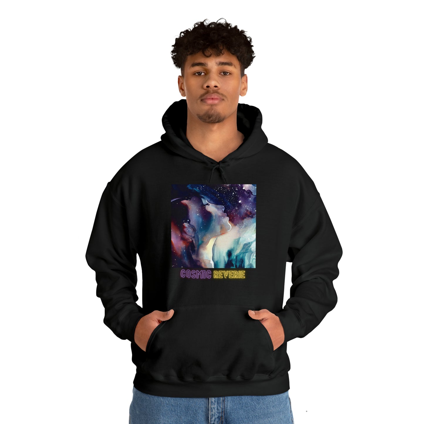 Cosmic Reverie: Galactic Dreamer Unisex Hoodie | Starry Journeys Hoodies