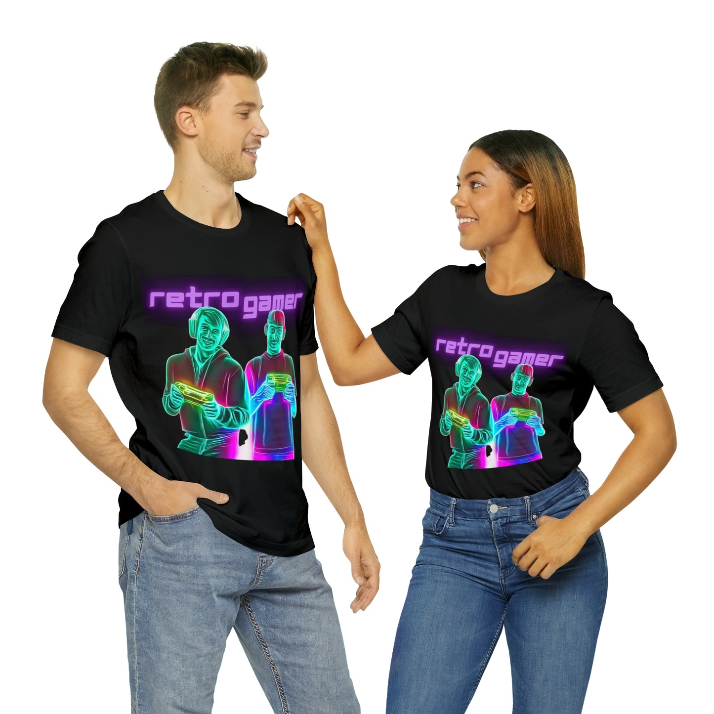 Vintage Gaming Vibes: Retro Gamer Unisex Tee | Pixel Nostalgia T-Shirts