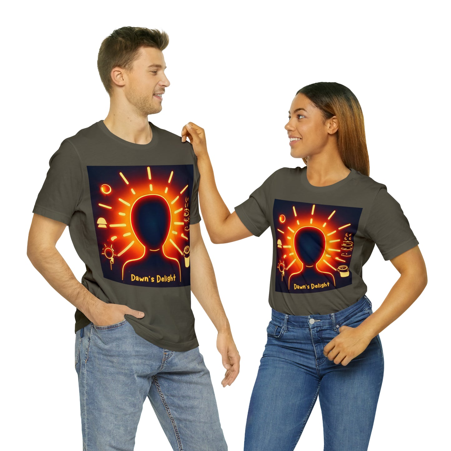 Dawn's Delight: Morning Person Unisex Tee | Sunrise Vibes T-Shirts