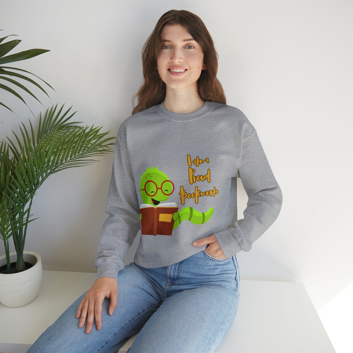 Literary Passion Unleashed Sweatshirt | Bookworm & Proud Sweatshirt