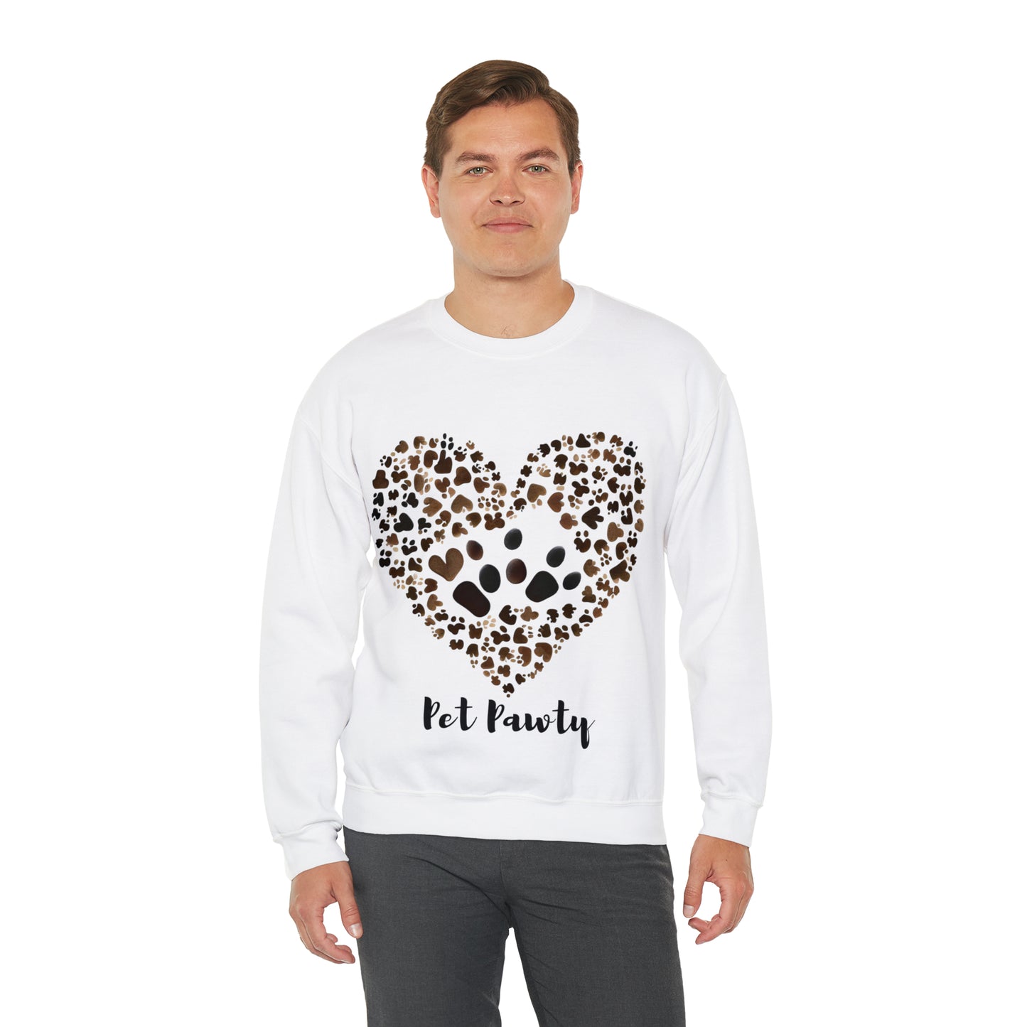 Paws and Play Sweatshirt | Pet Paw-ty Unisex Sweatshirt