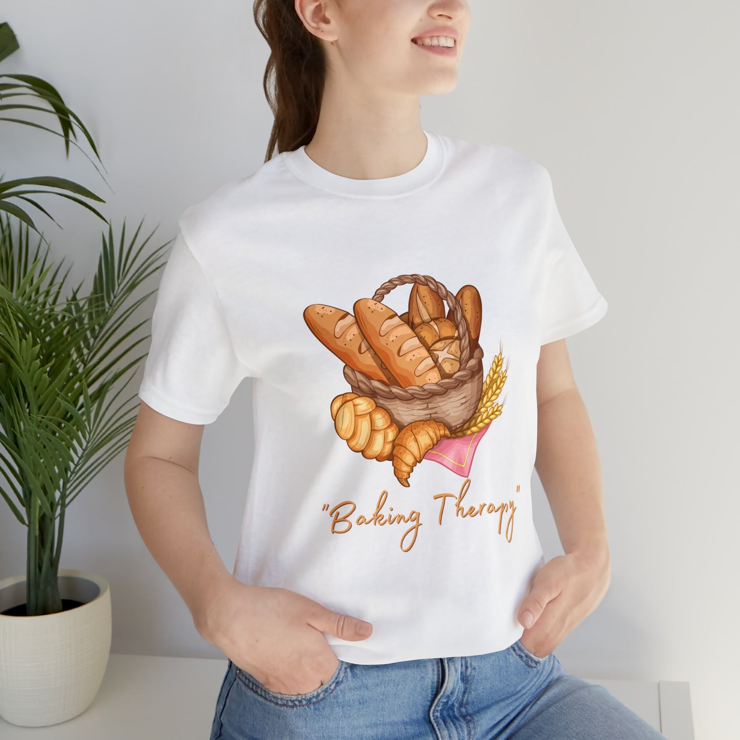 Bake Away Stress: Baking Therapy Unisex Tee | Whisking Serenity T-Shirts