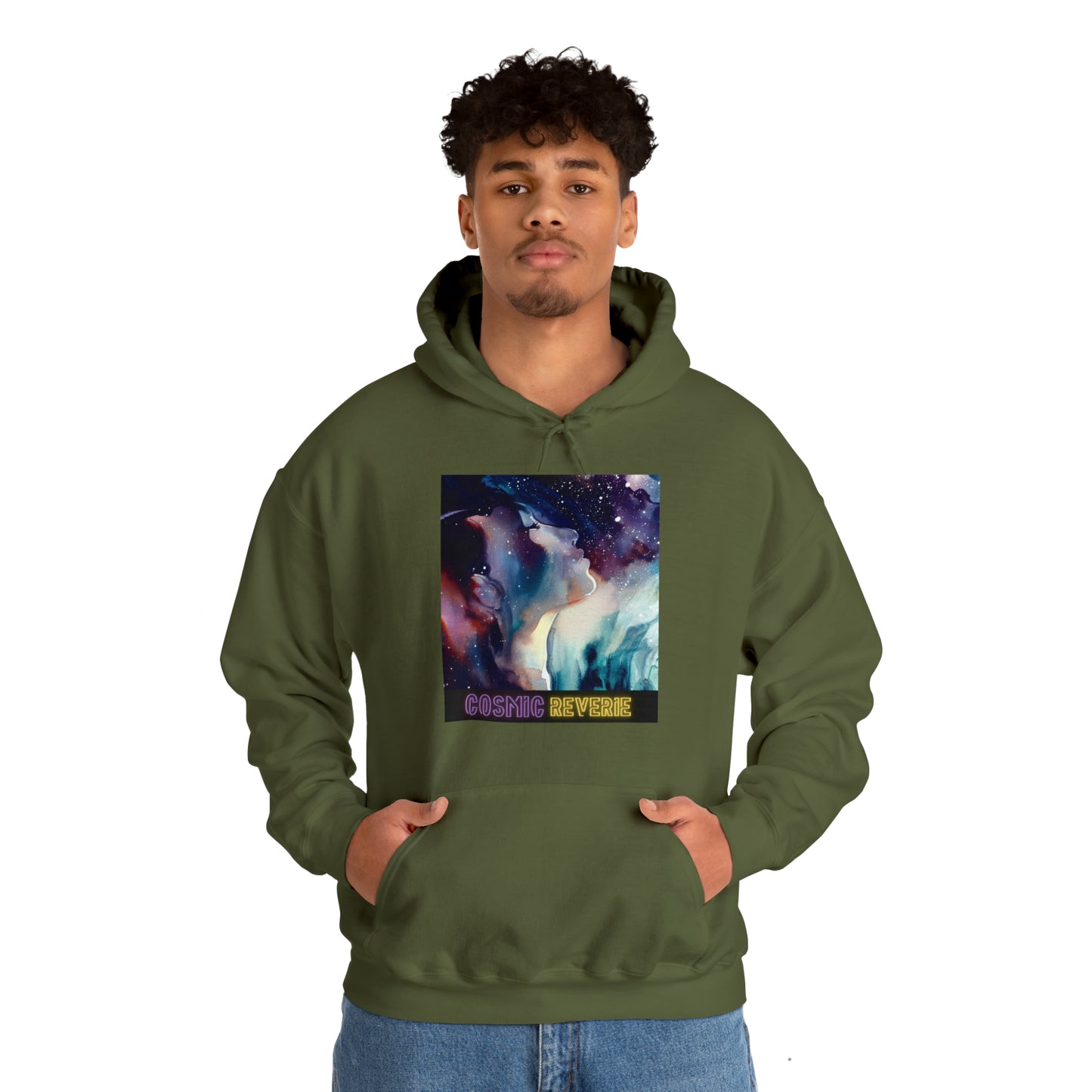 Cosmic Reverie: Galactic Dreamer Unisex Hoodie | Starry Journeys Hoodies