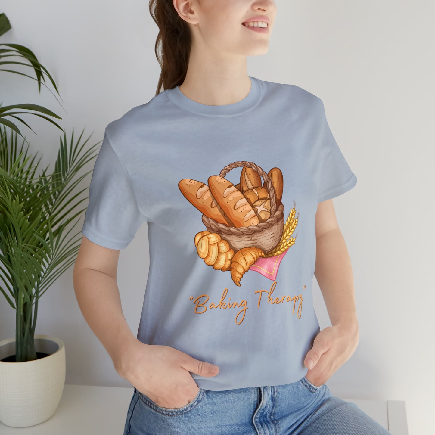 Bake Away Stress: Baking Therapy Unisex Tee | Whisking Serenity T-Shirts