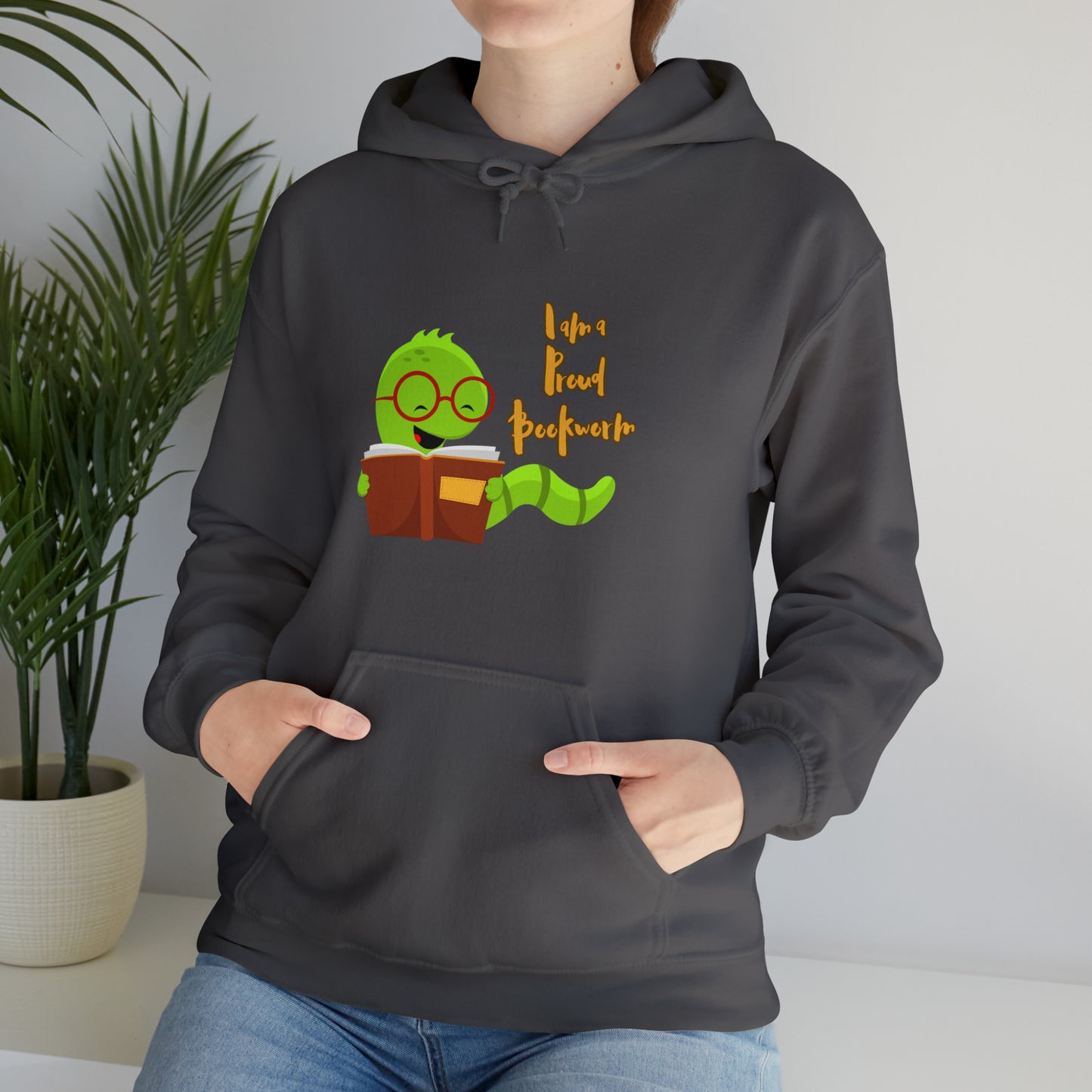 Literary Passion Unleashed: Bookworm & Proud Hoodie | Literary Passion Unleashed Unisex Hoodies