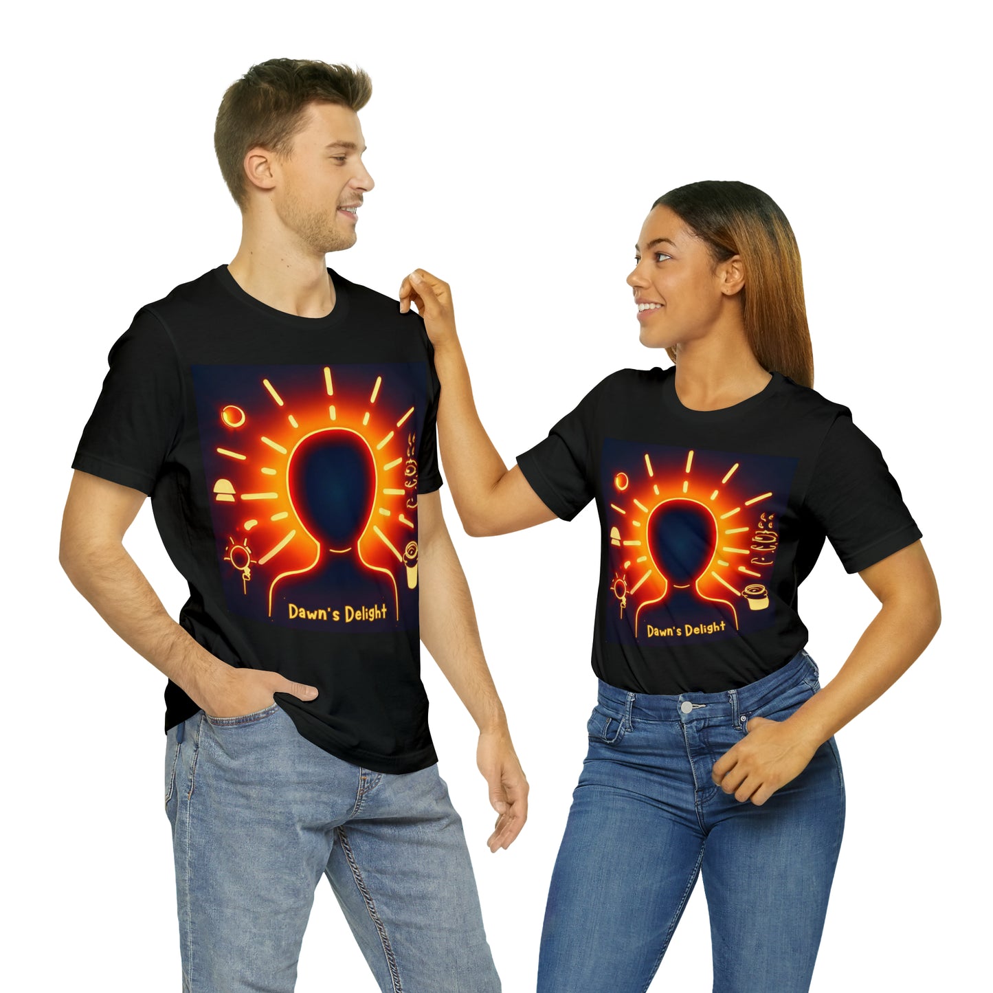 Dawn's Delight: Morning Person Unisex Tee | Sunrise Vibes T-Shirts