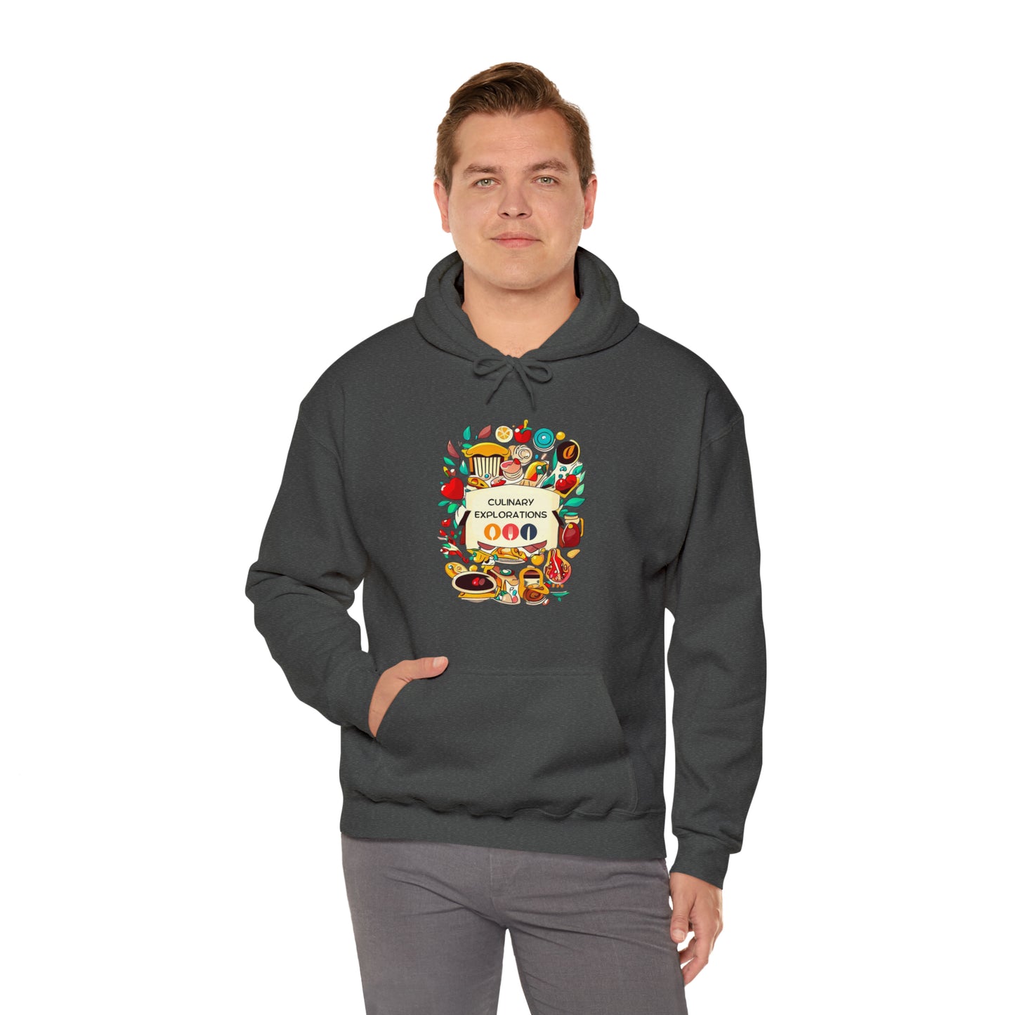 Culinary Explorations: Foodie Adventures Unisex Hoodie | Gourmet Journeys Hoodies