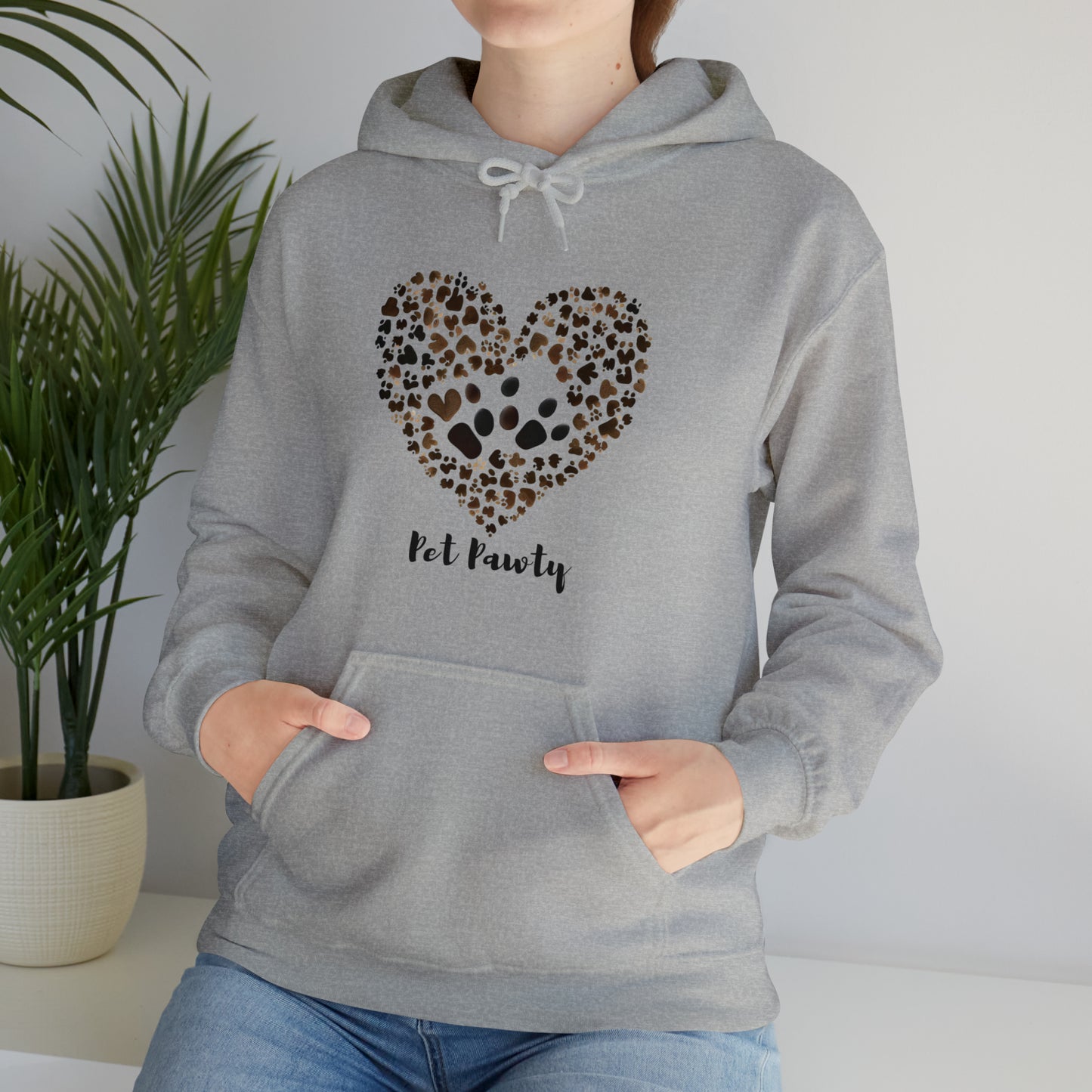 Paws and Play: Pet Paw-ty Unisex Hoodie | Furry Friends Fiesta Hoodies