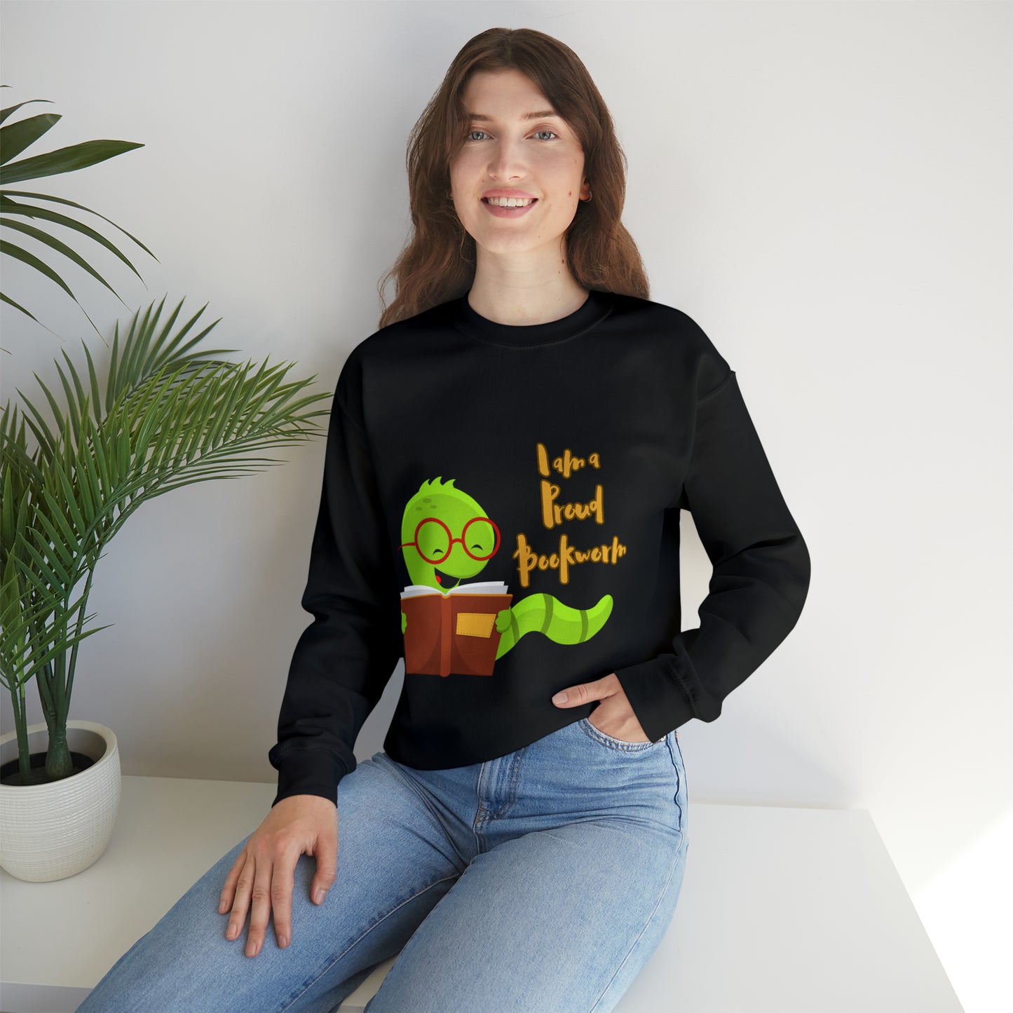 Literary Passion Unleashed Sweatshirt | Bookworm & Proud Sweatshirt