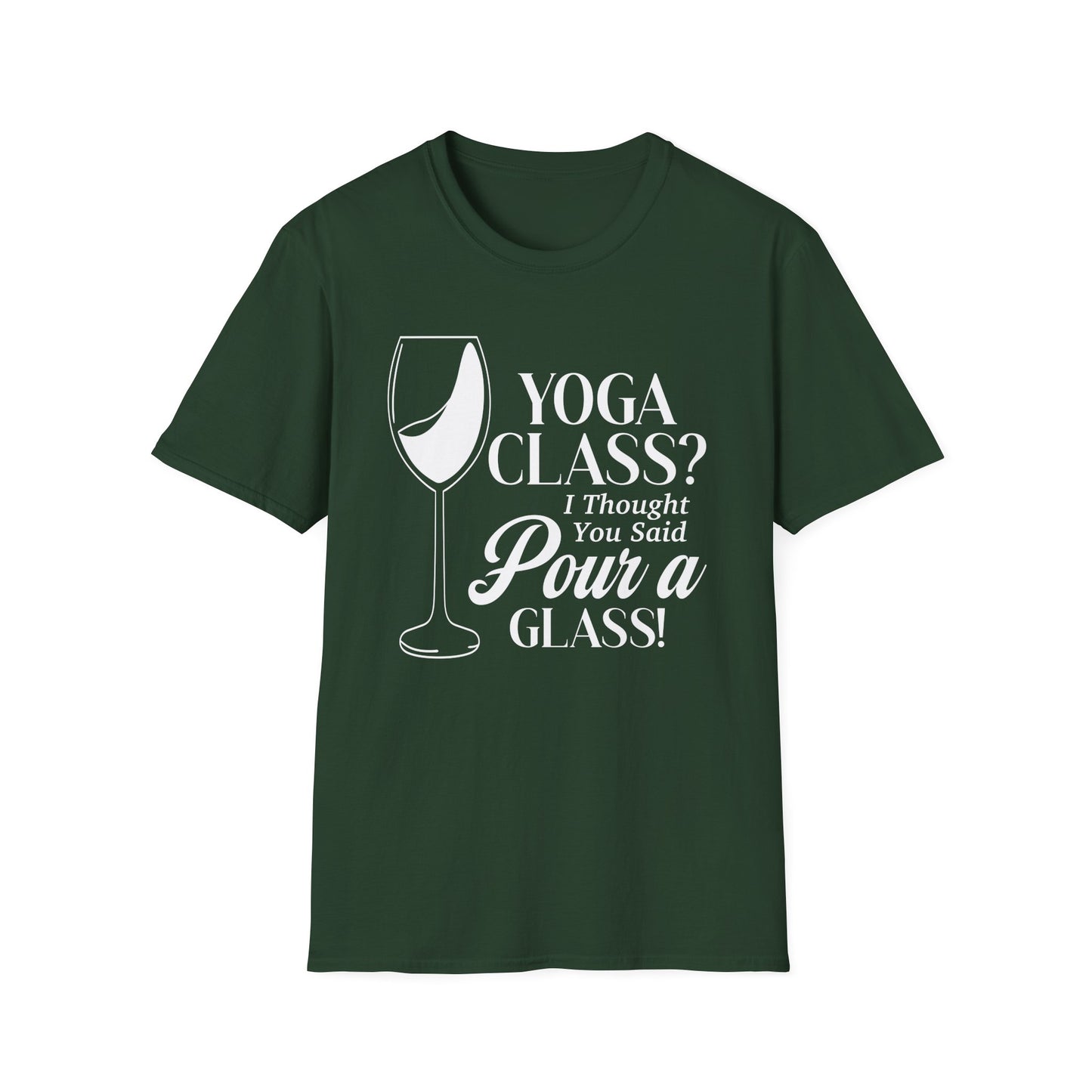 Yoga Class? I Thought You Said Pour a Glass!