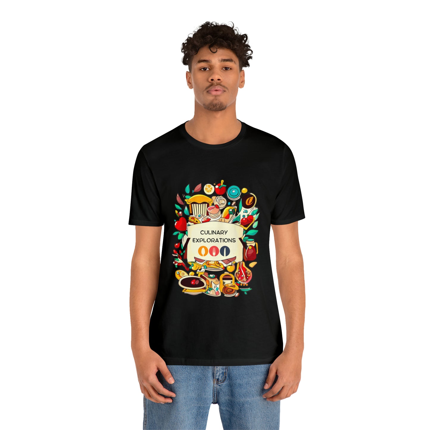 Culinary Explorations: Foodie Adventures Unisex Tee | Gourmet Journeys T-Shirts