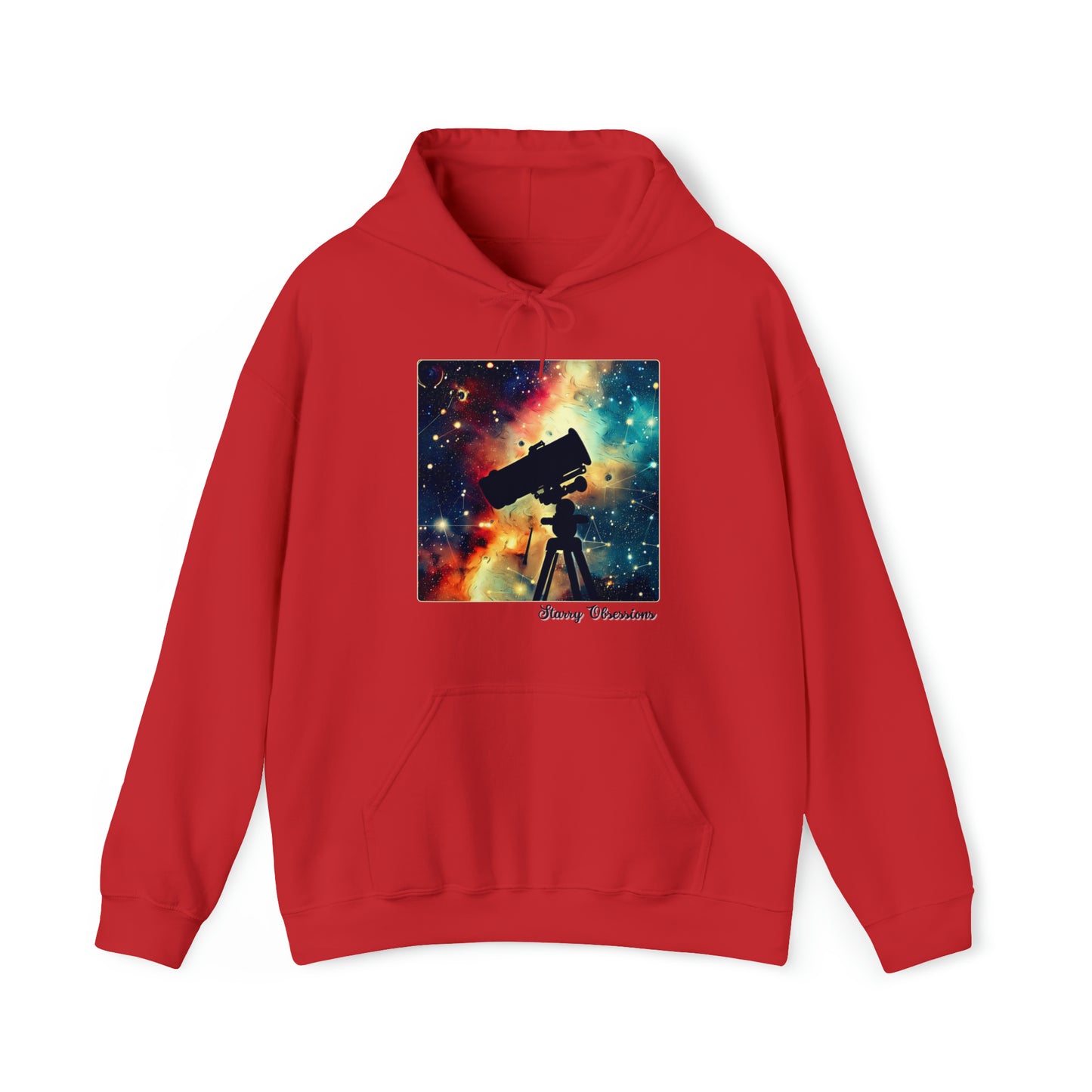 Starry Obsessions: Astronomy Enthusiast Unisex Hoodie | Galactic Explorer Hoodies