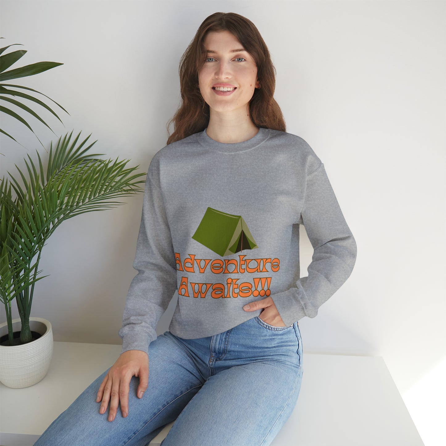 Embrace Nature's Allure Sweatshirt | Mountain Wanderer Sweatshirt