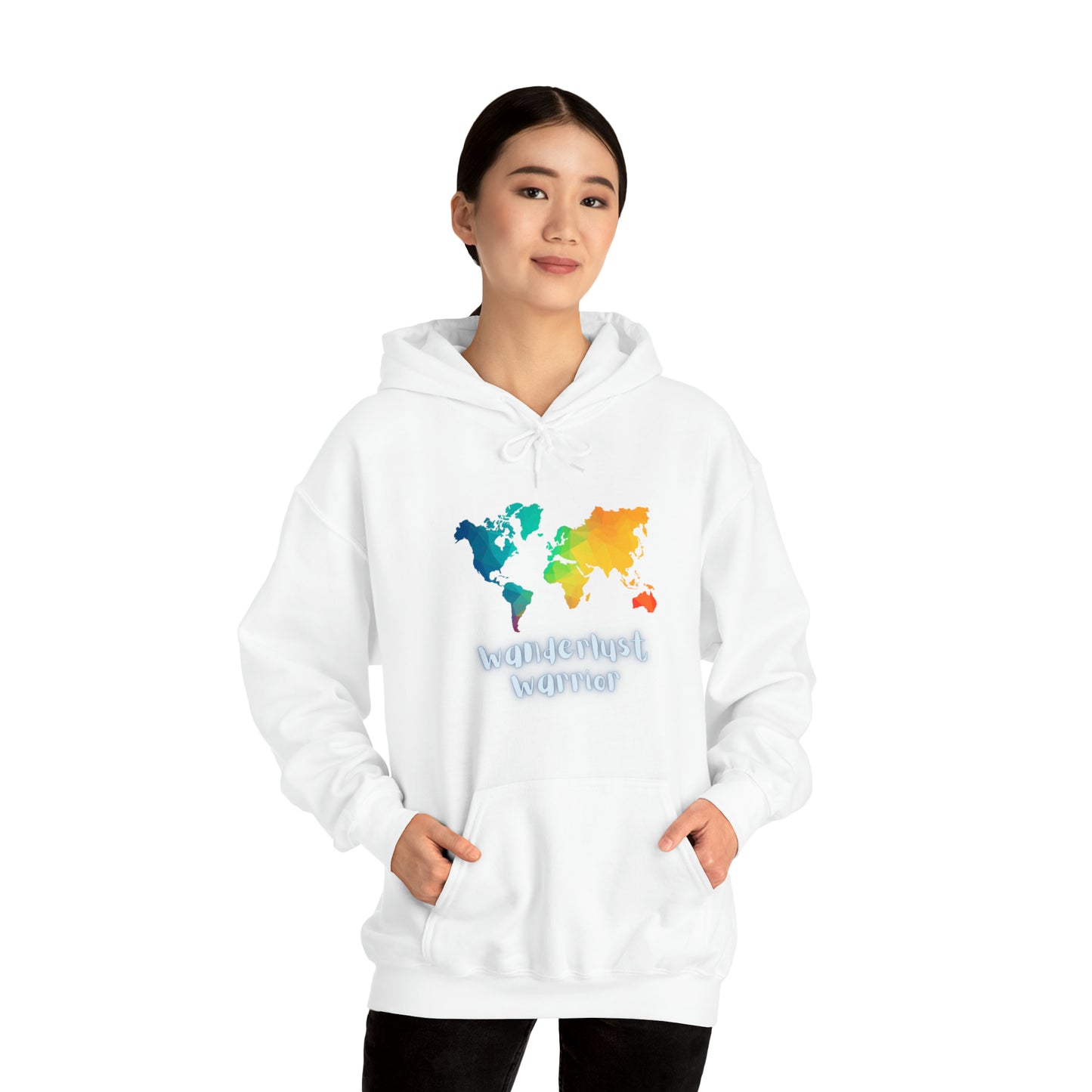 Explore, Wander, Conquer: Wanderlust Warrior Hoodie | Roaming Free Hoodies