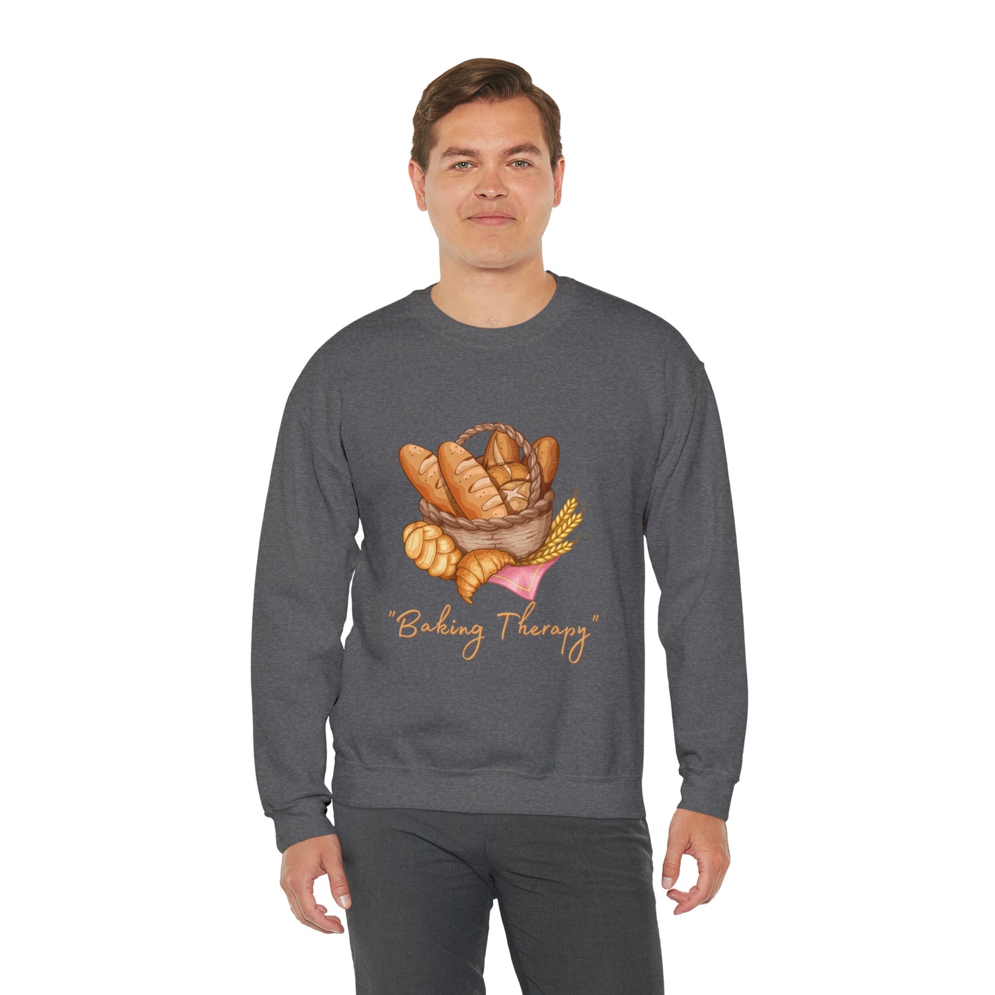 Baking Therapy Unleashed Sweatshirt | Bake Away Stress Sweatshirt