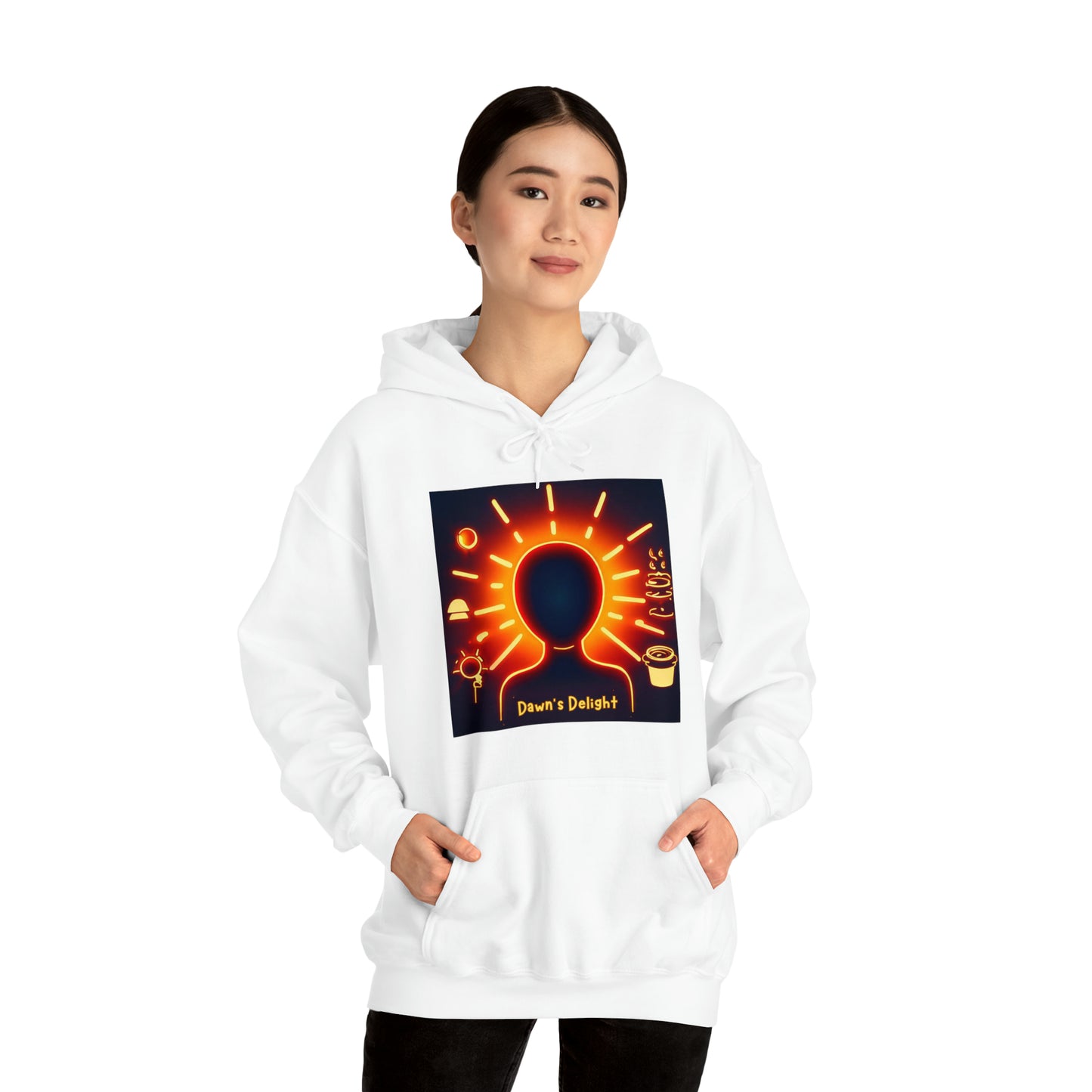 Dawn's Delight: Morning Person Unisex Hoodie | Sunrise Vibes Hoodies