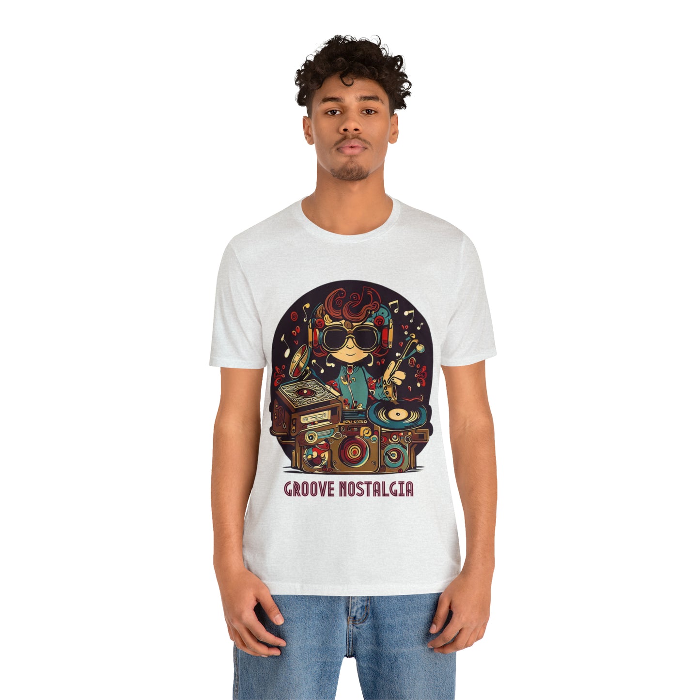 Groove Nostalgia: Vintage Vinyl Lover Unisex Tee | Retro Rhythms T-Shirts