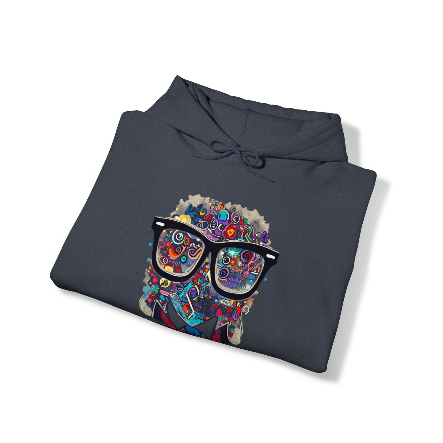 Nerd Elegance: Geek Chic Unisex Hoodie with Assorted Icon | Smart Style Hoodies