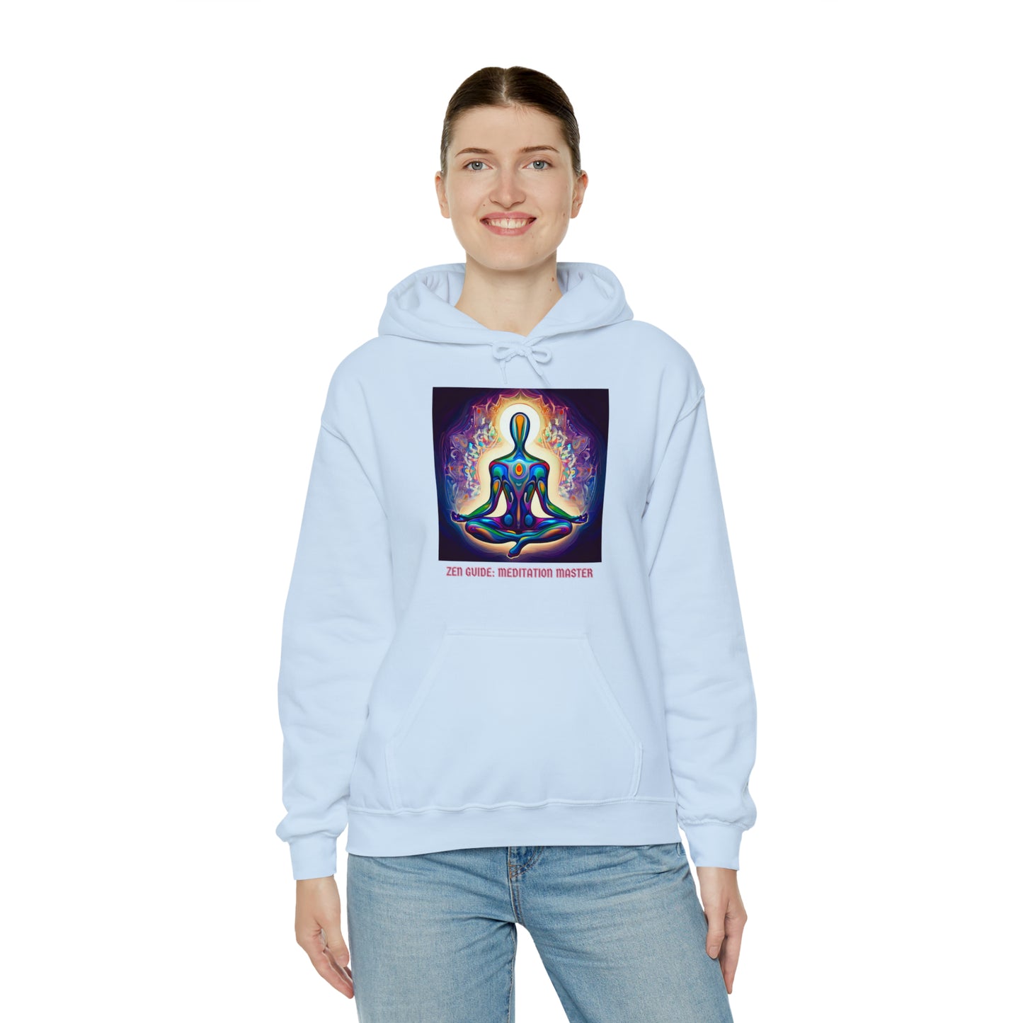 Zen Guide: Meditation Master Unisex Hoodie | Serenity Seeker Hoodies