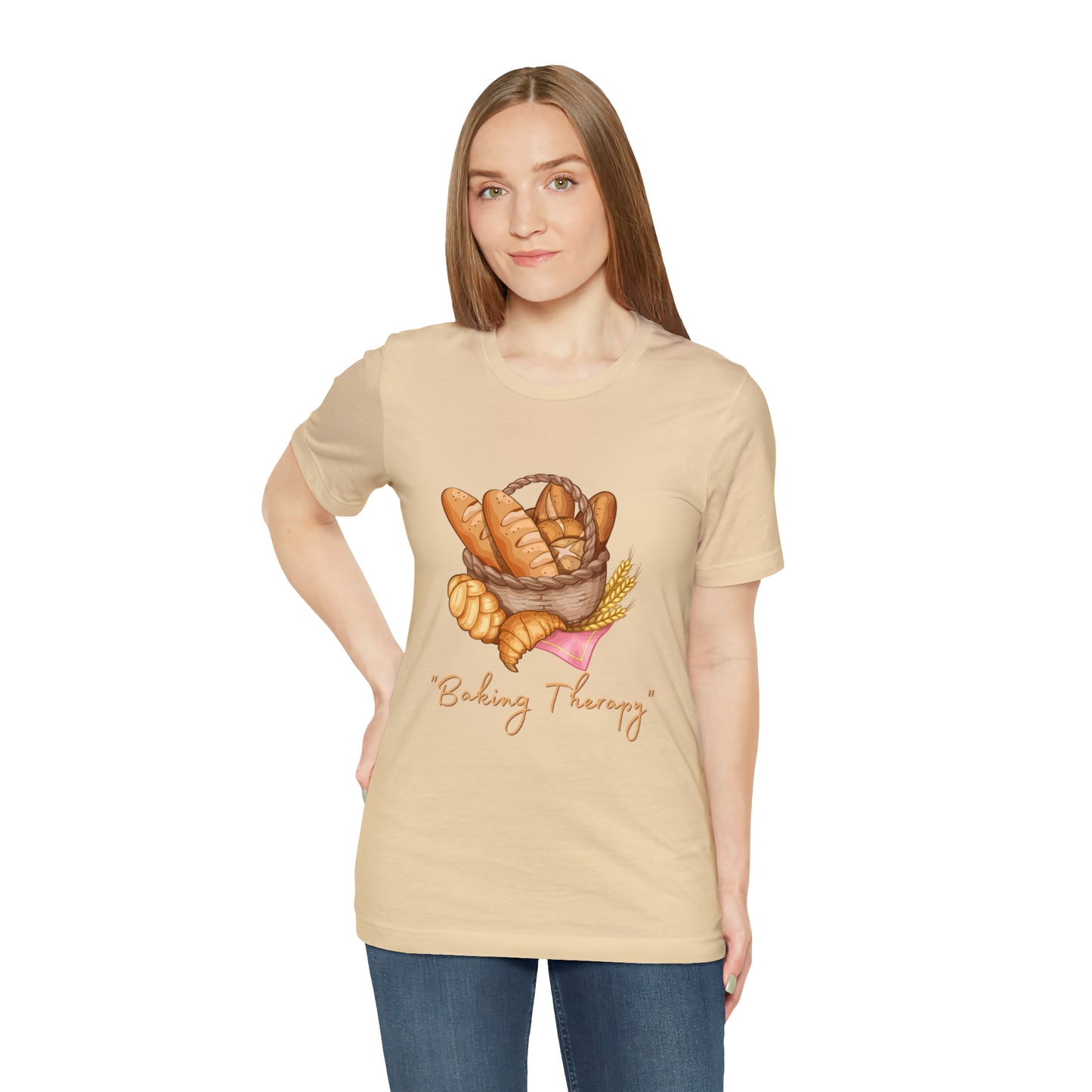 Bake Away Stress: Baking Therapy Unisex Tee | Whisking Serenity T-Shirts