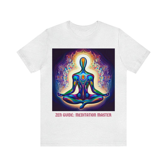 Zen Guide: Meditation Master Unisex Tee | Serenity Seeker T-Shirts