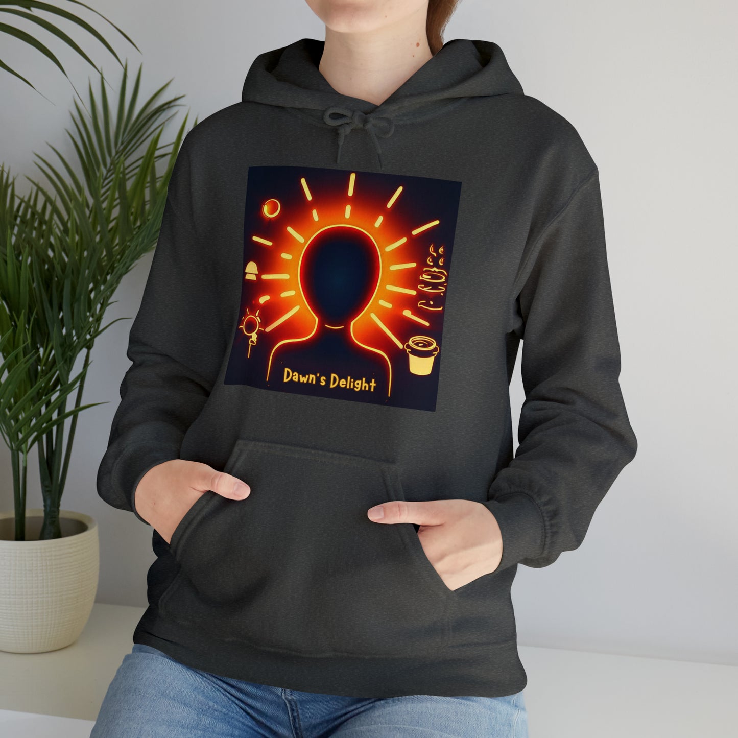 Dawn's Delight: Morning Person Unisex Hoodie | Sunrise Vibes Hoodies