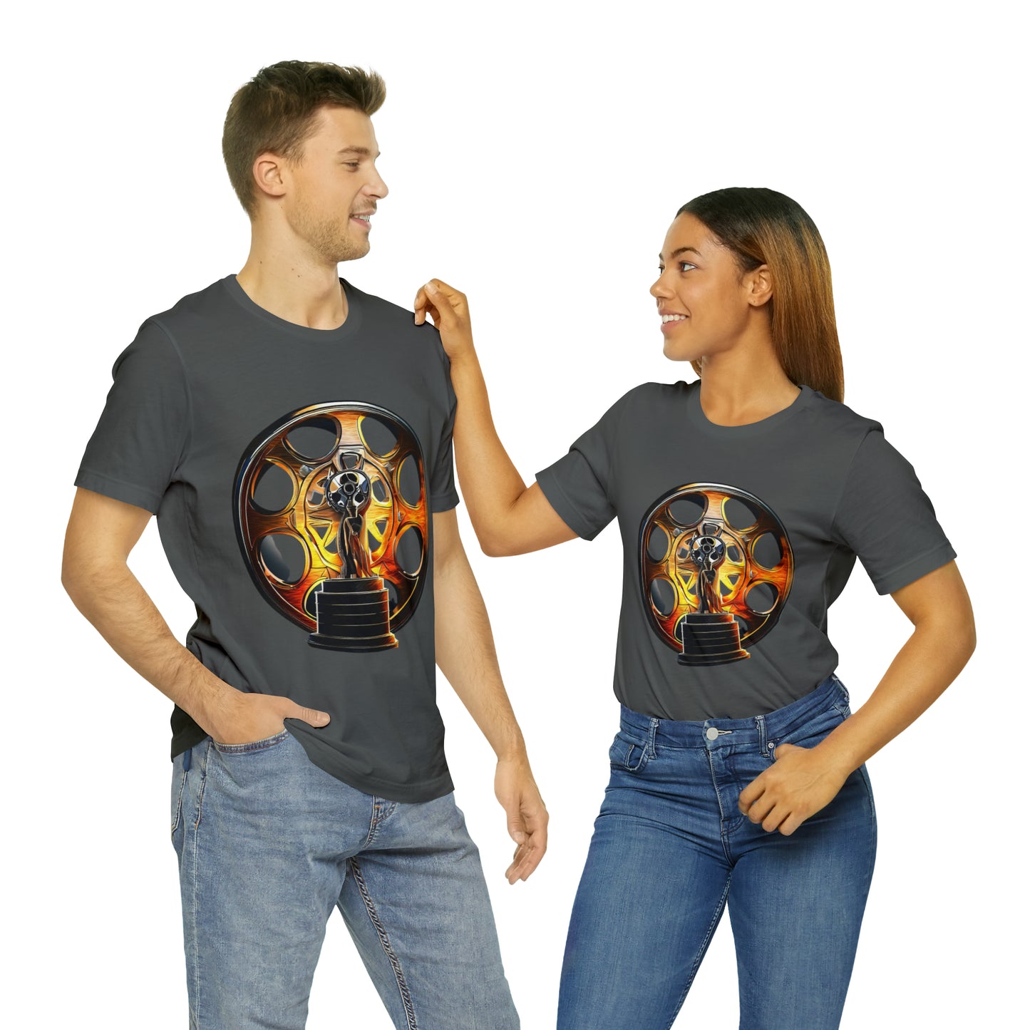 Cinematic Obsession: Movie Buff Unisex Tee | Film Fanatic T-Shirts