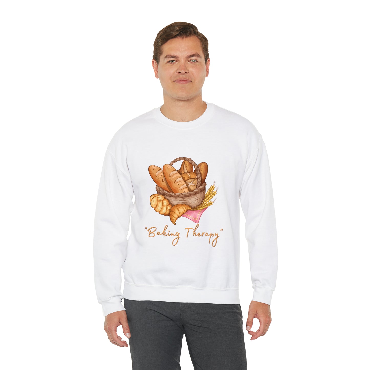 Baking Therapy Unleashed Sweatshirt | Bake Away Stress Sweatshirt