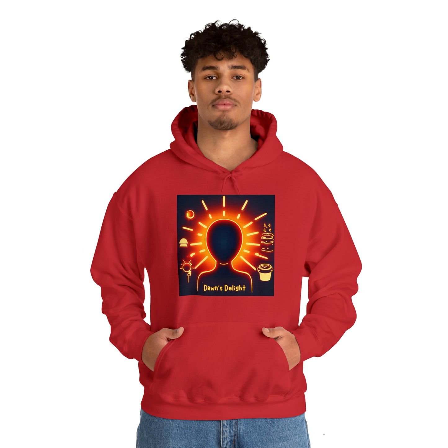 Dawn's Delight: Morning Person Unisex Hoodie | Sunrise Vibes Hoodies