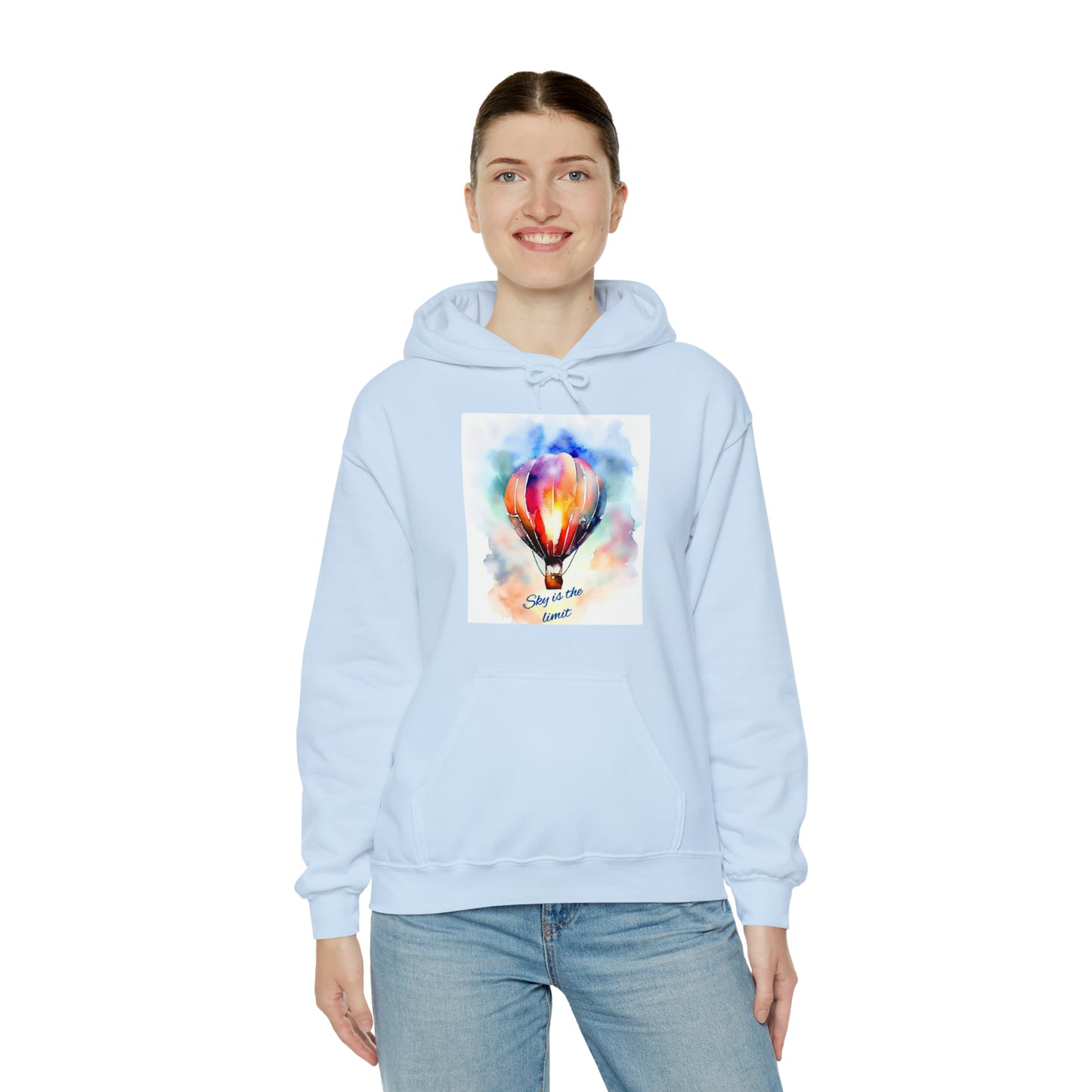 Boundless Horizons: Sky's the Limit Unisex Hoodie | Elevate Your Dreams Hoodies