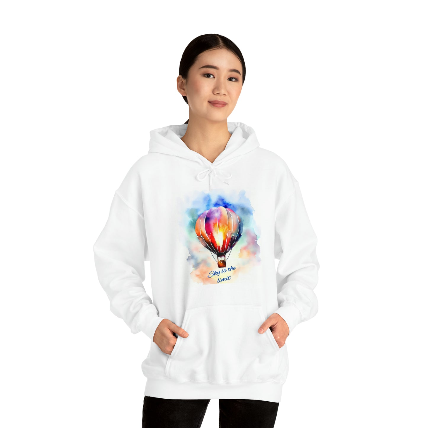 Boundless Horizons: Sky's the Limit Unisex Hoodie | Elevate Your Dreams Hoodies