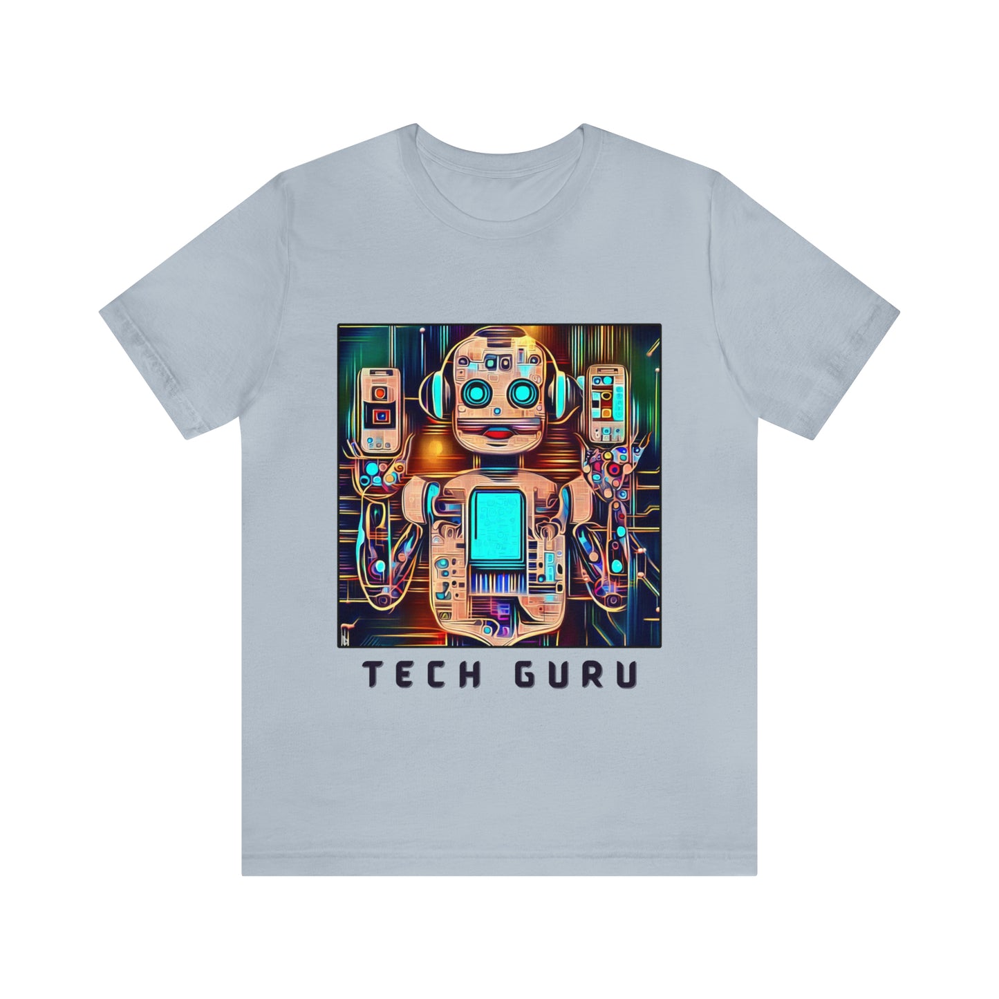 Digital Savvy: Tech Guru Unisex Tee | Electronics Enthusiast T-Shirts